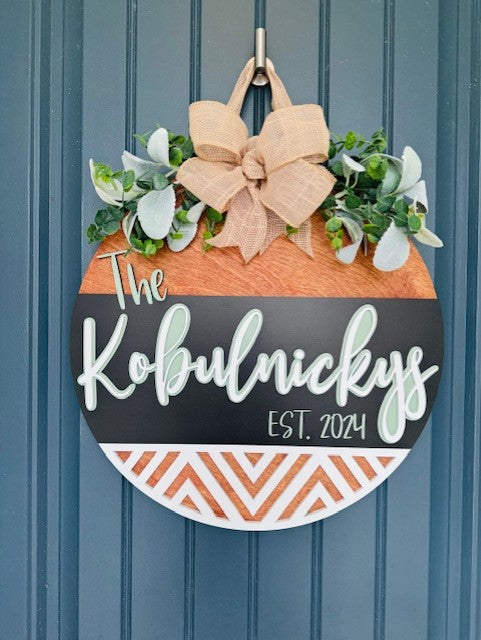 Home Sweet Home Door Hanger