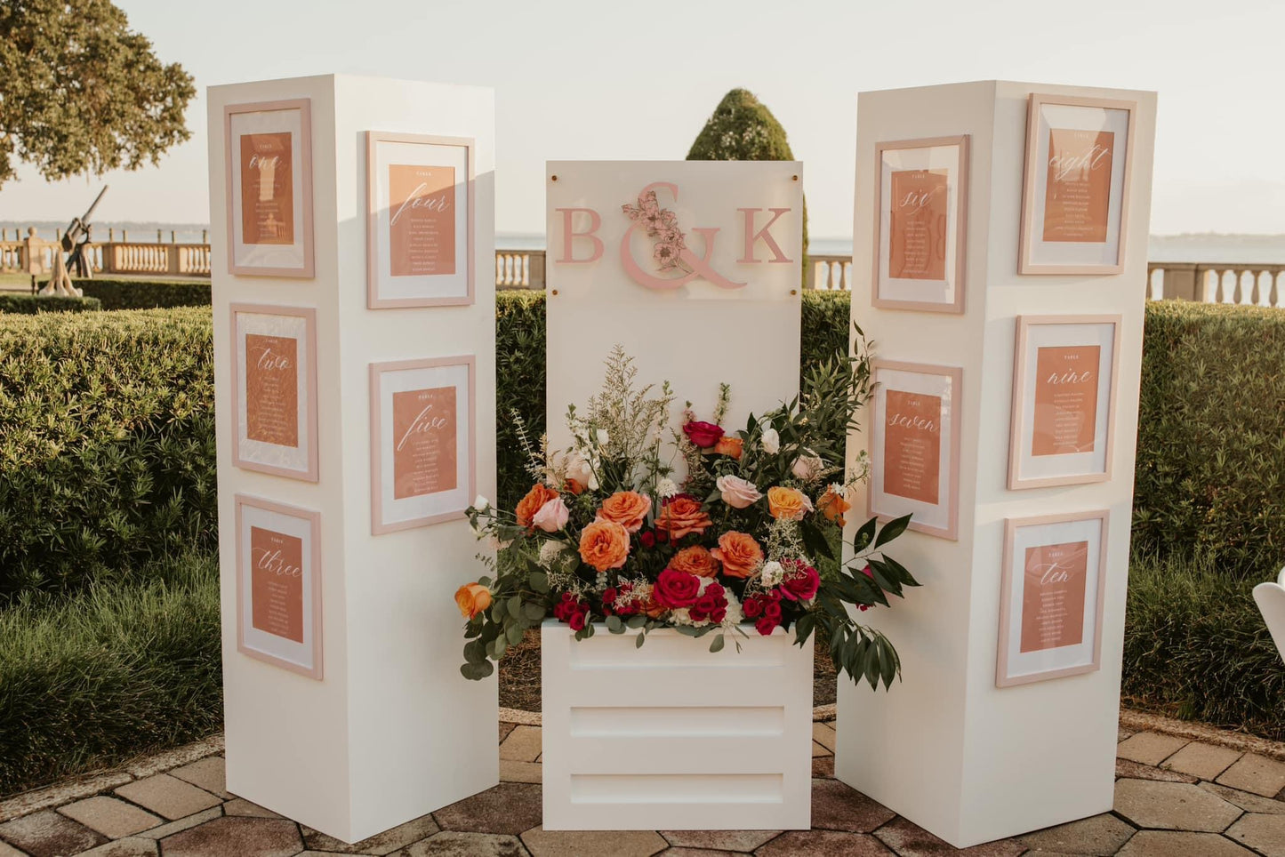 Floral Wedding Monogram