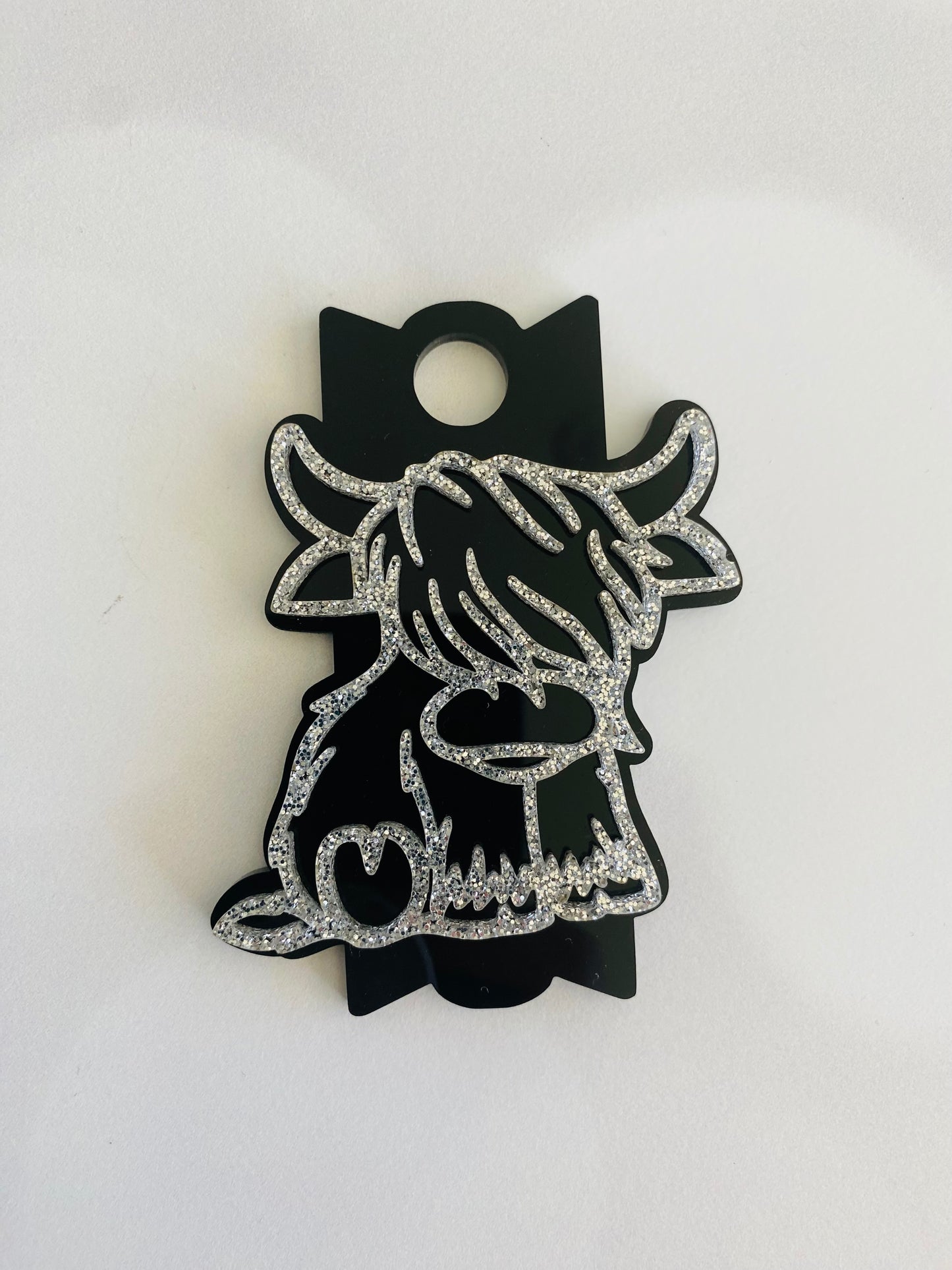 40oz Highland Cow Tumbler Topper