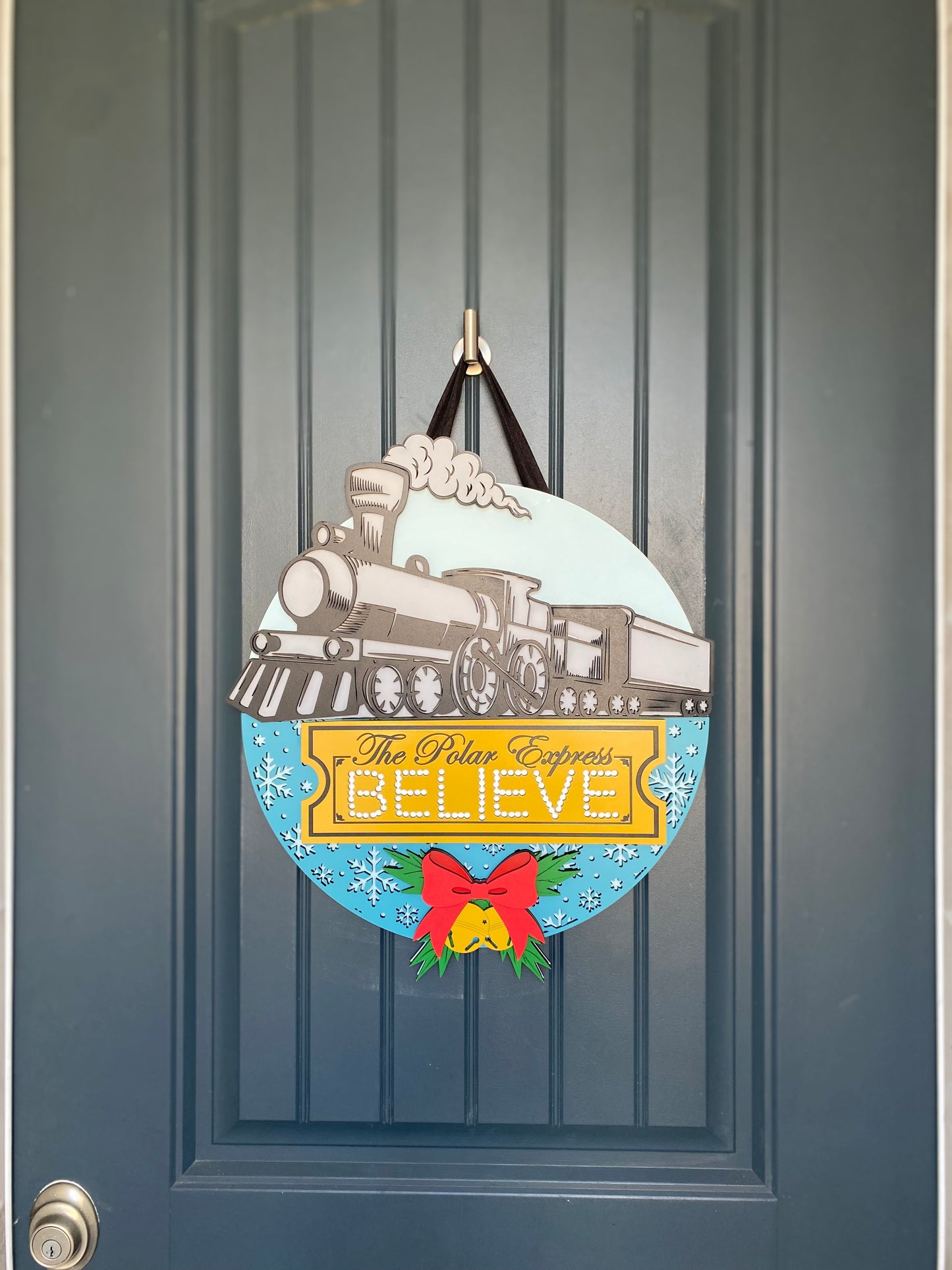 Polar Express Door Hanger