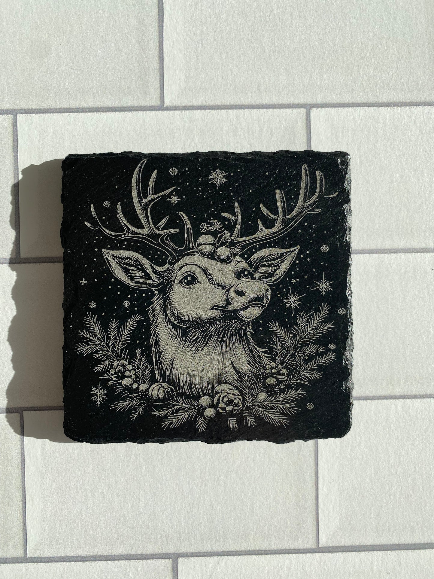 Christmas Reindeer Coasters