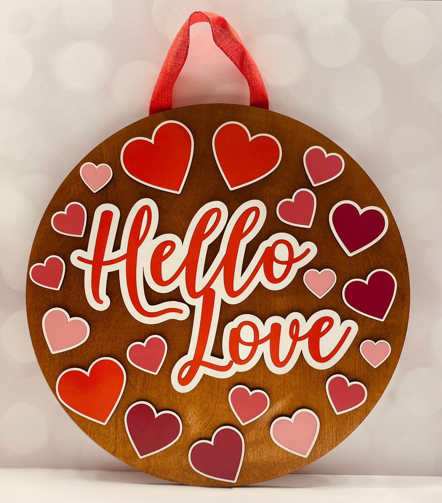 Hello Love Door Hanger
