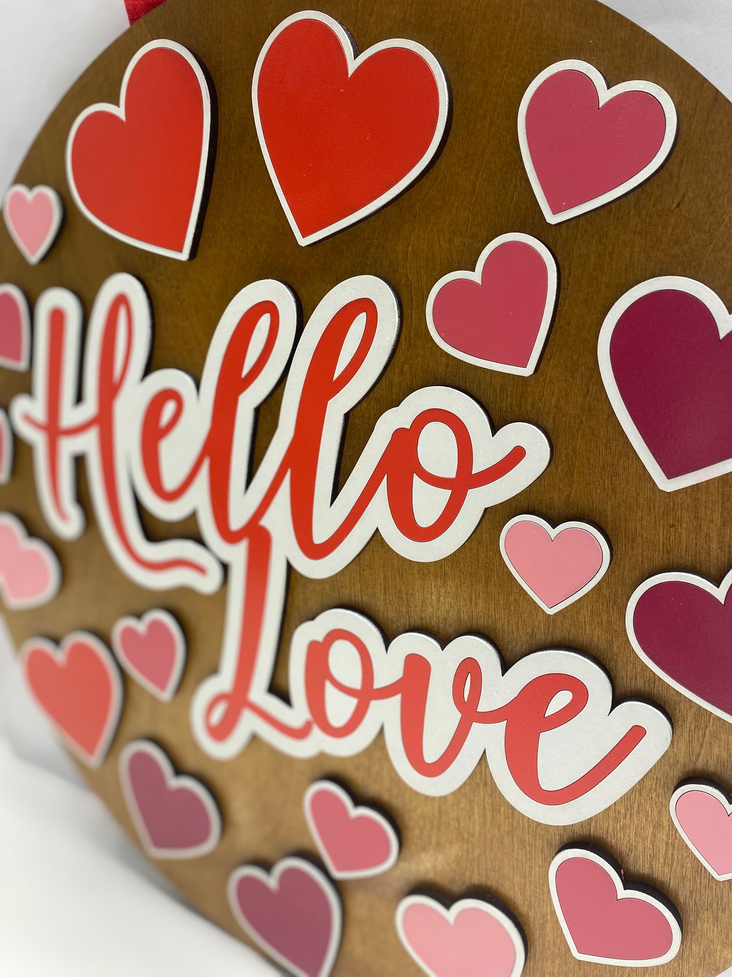 Hello Love Door Hanger