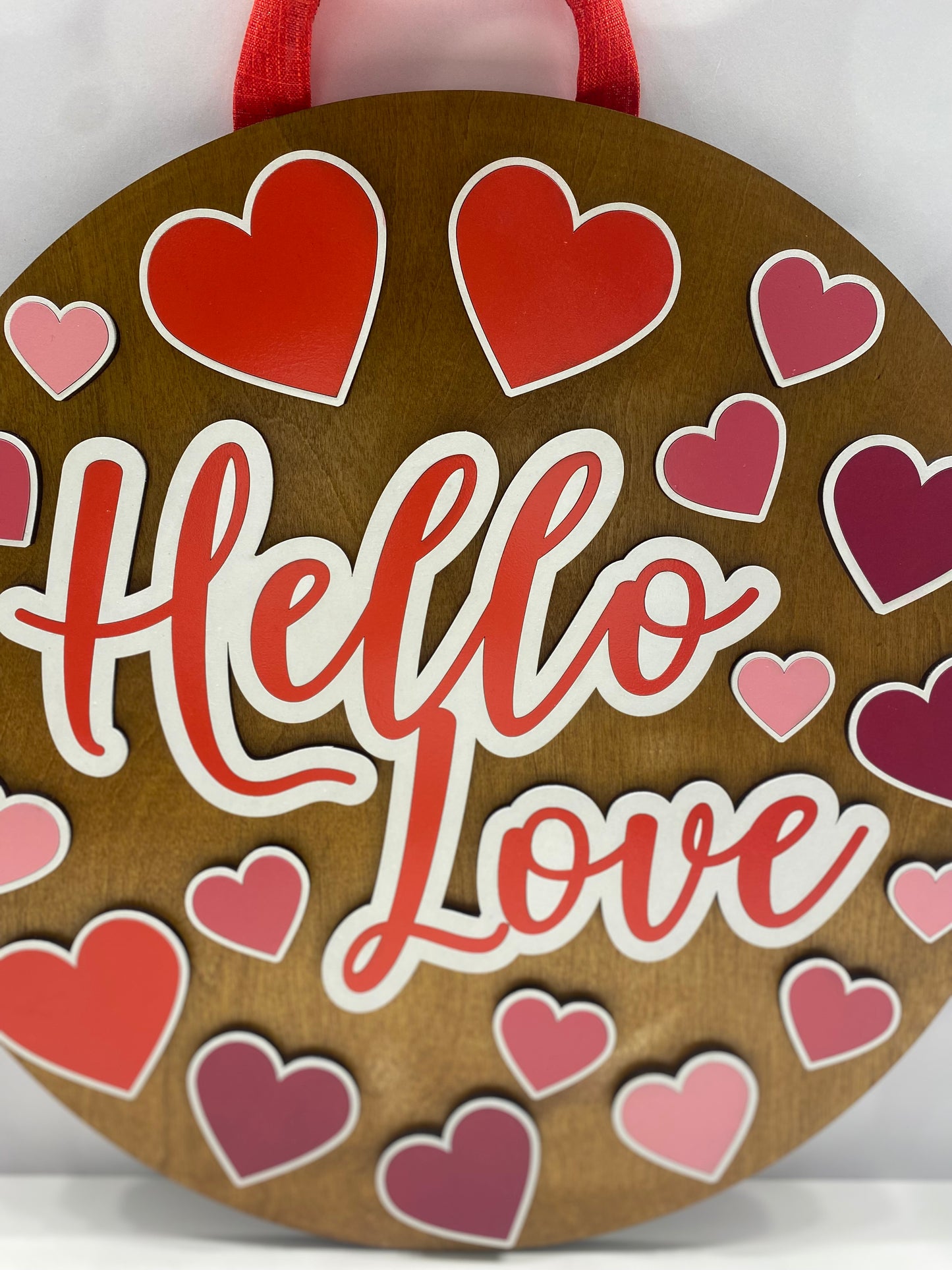 Hello Love Door Hanger