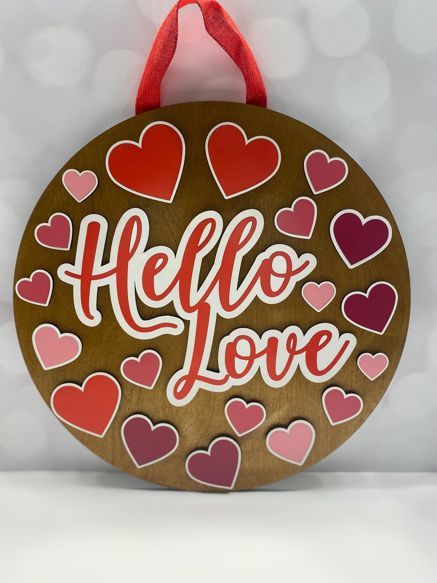 Hello Love Door Hanger