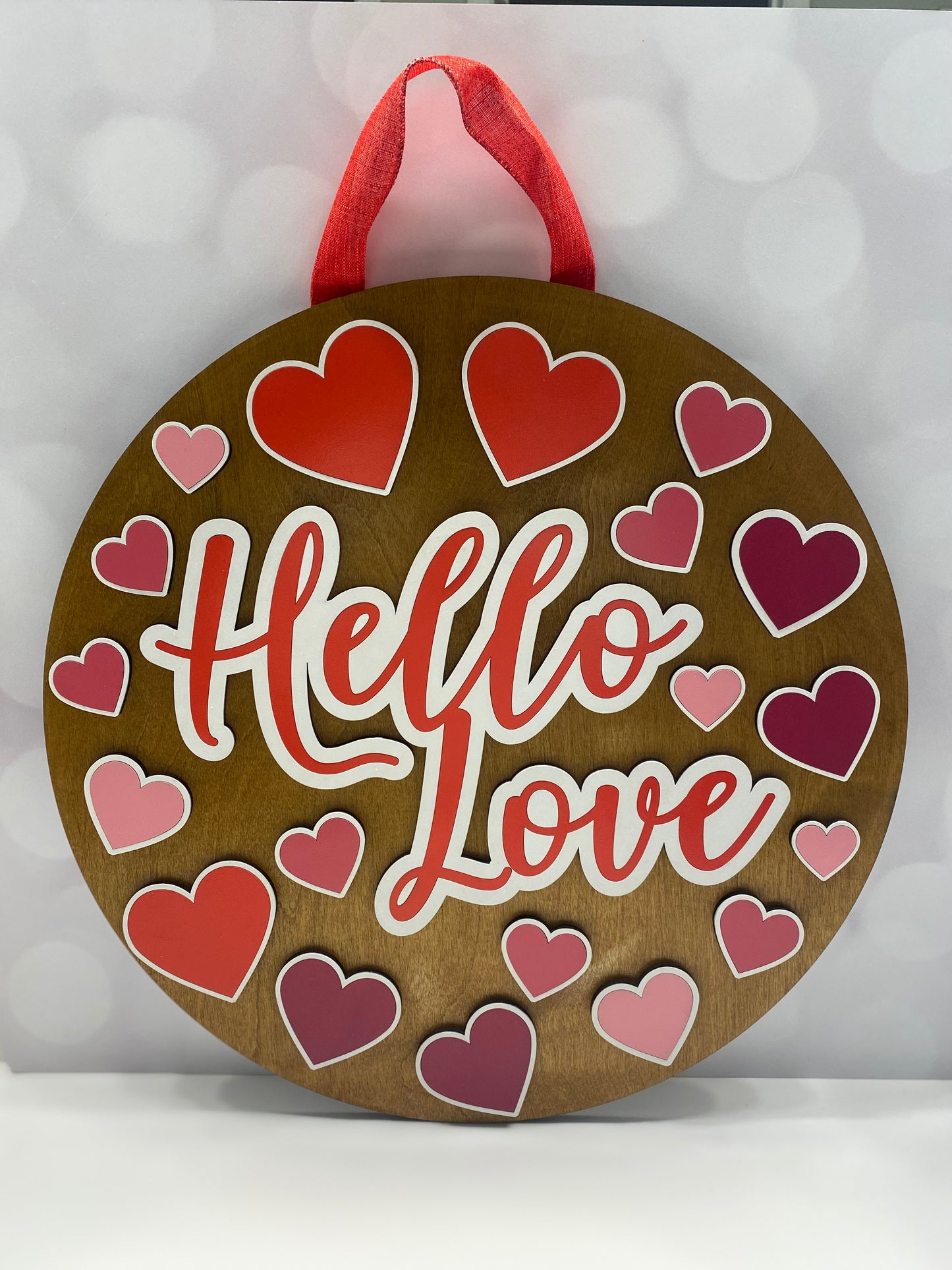Hello Love Door Hanger