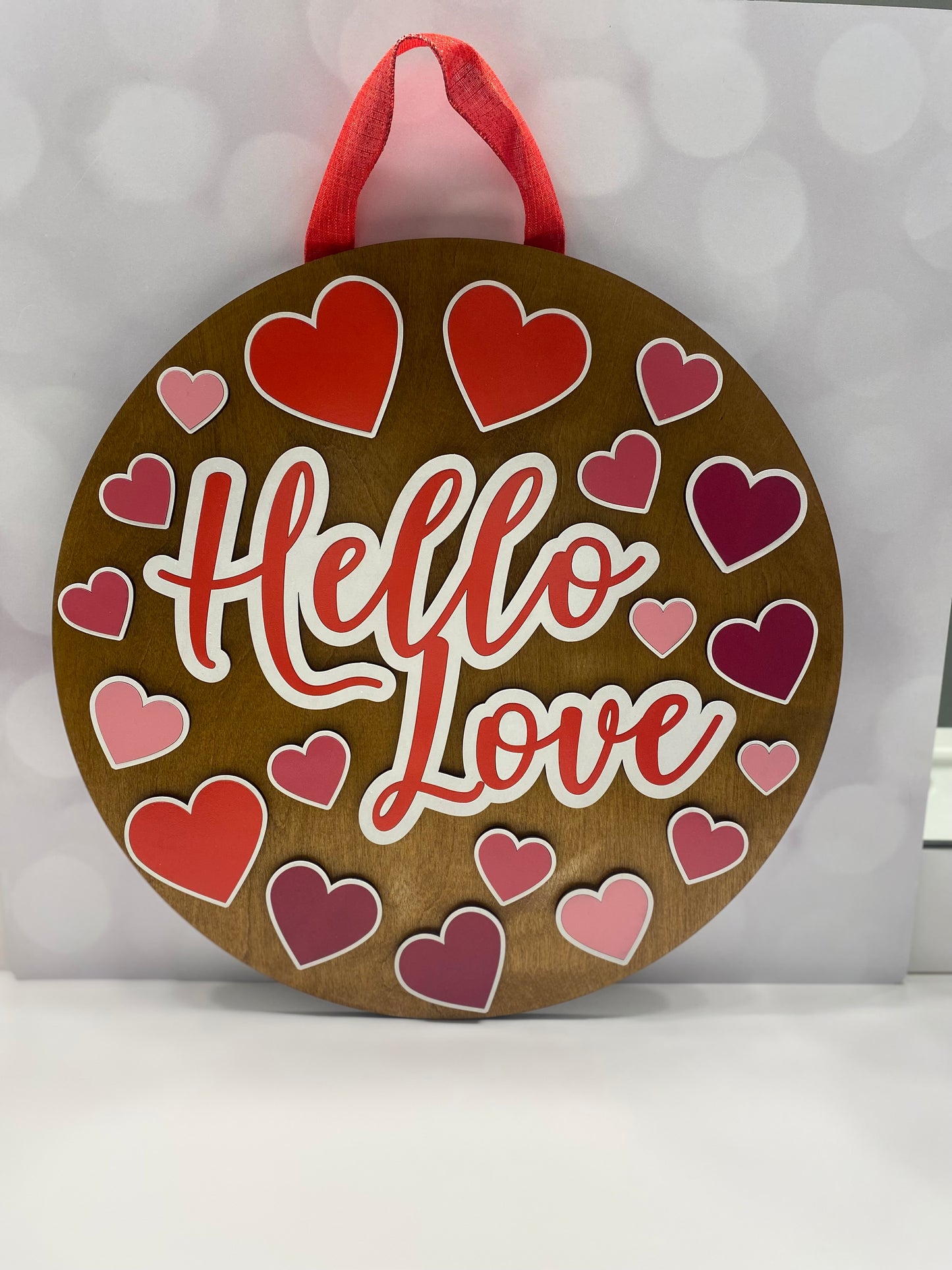 Hello Love Door Hanger