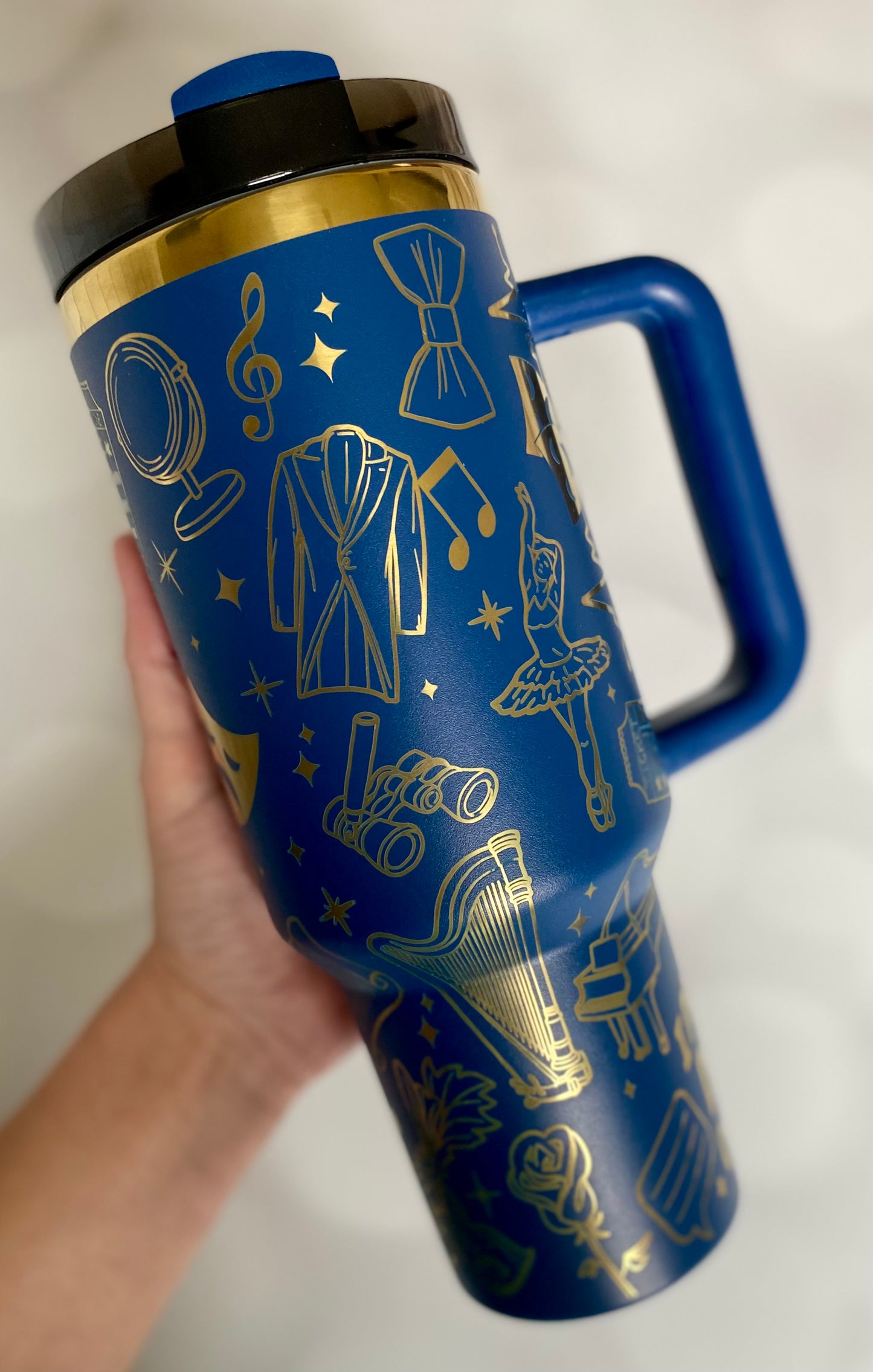 40oz I Prefer My Drama On Stage Tumbler