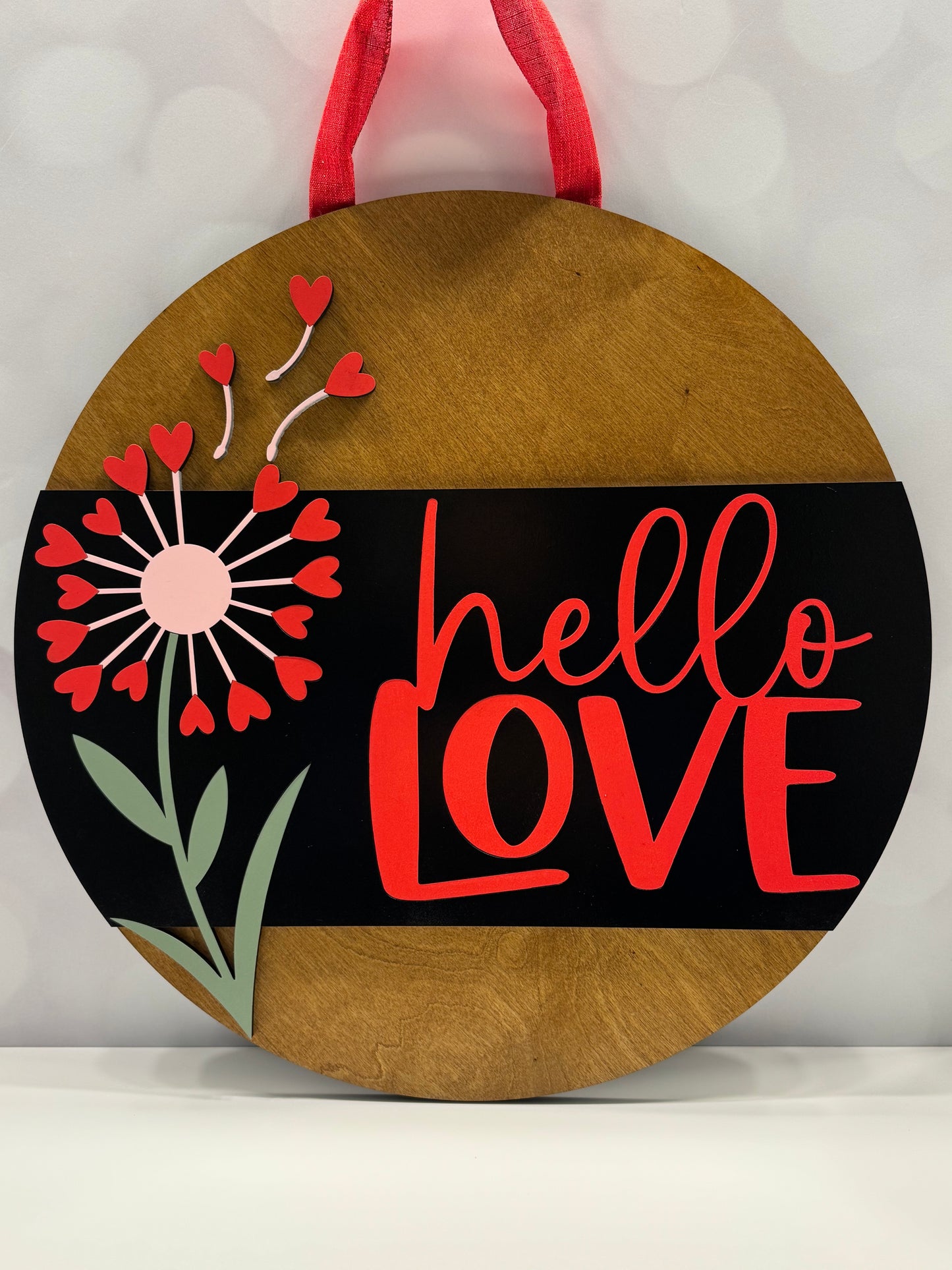 Welcomed With Love Door Hanger