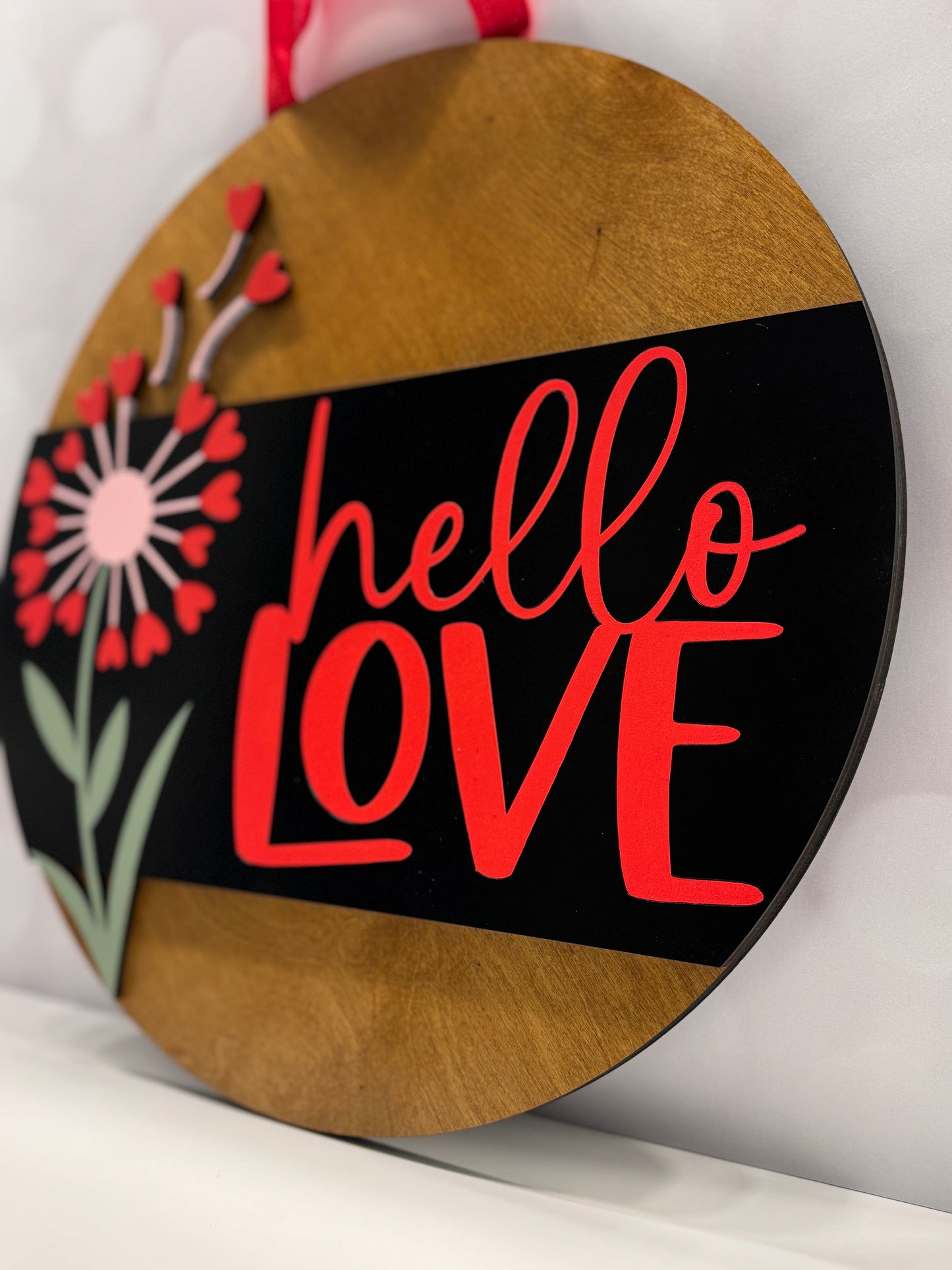 Welcomed With Love Door Hanger
