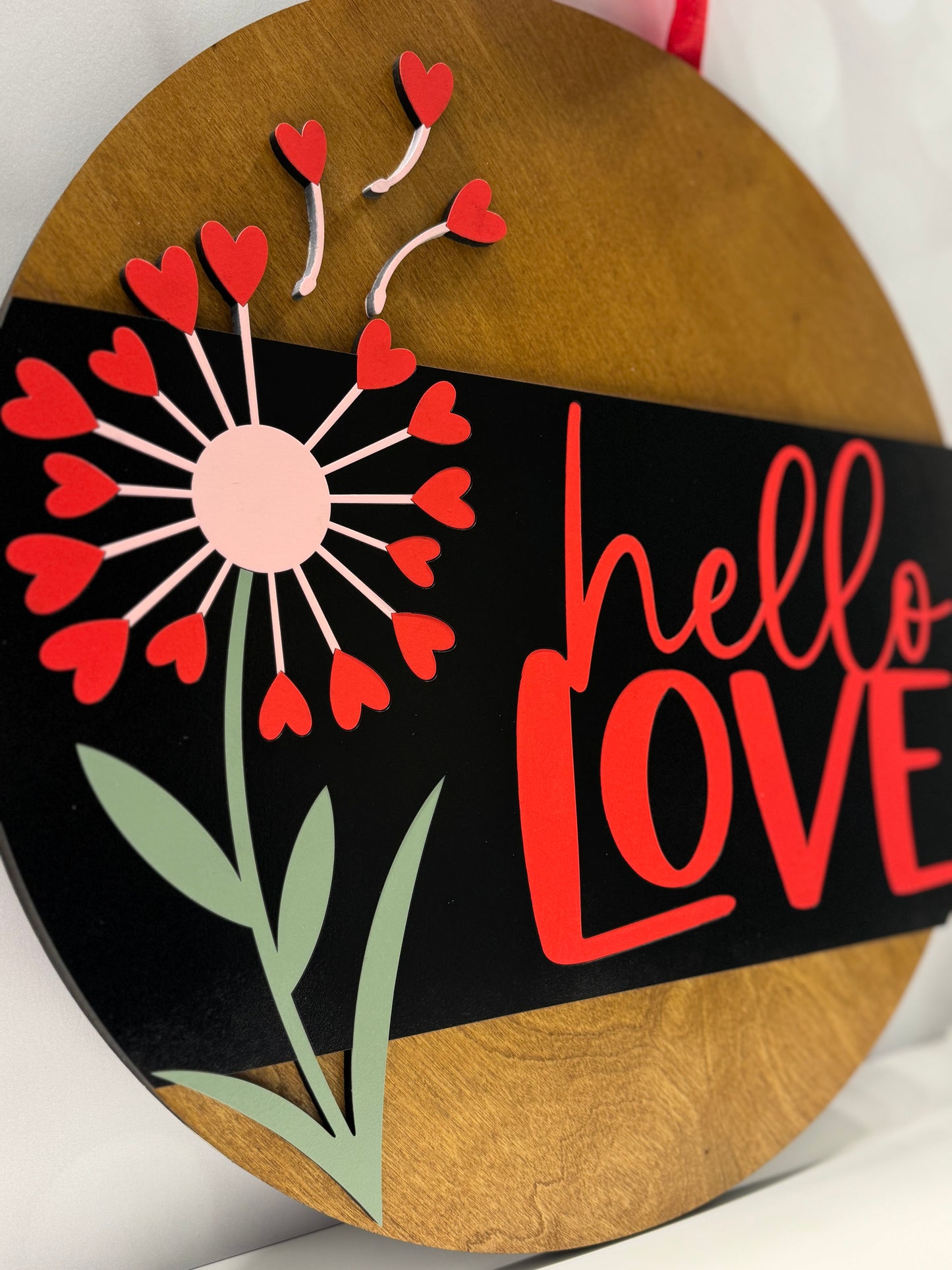 Welcomed With Love Door Hanger