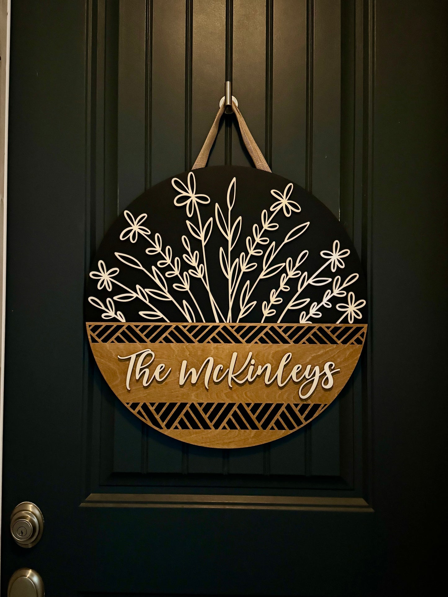 Classic, Clean, and Full of Meaning Door Hanger