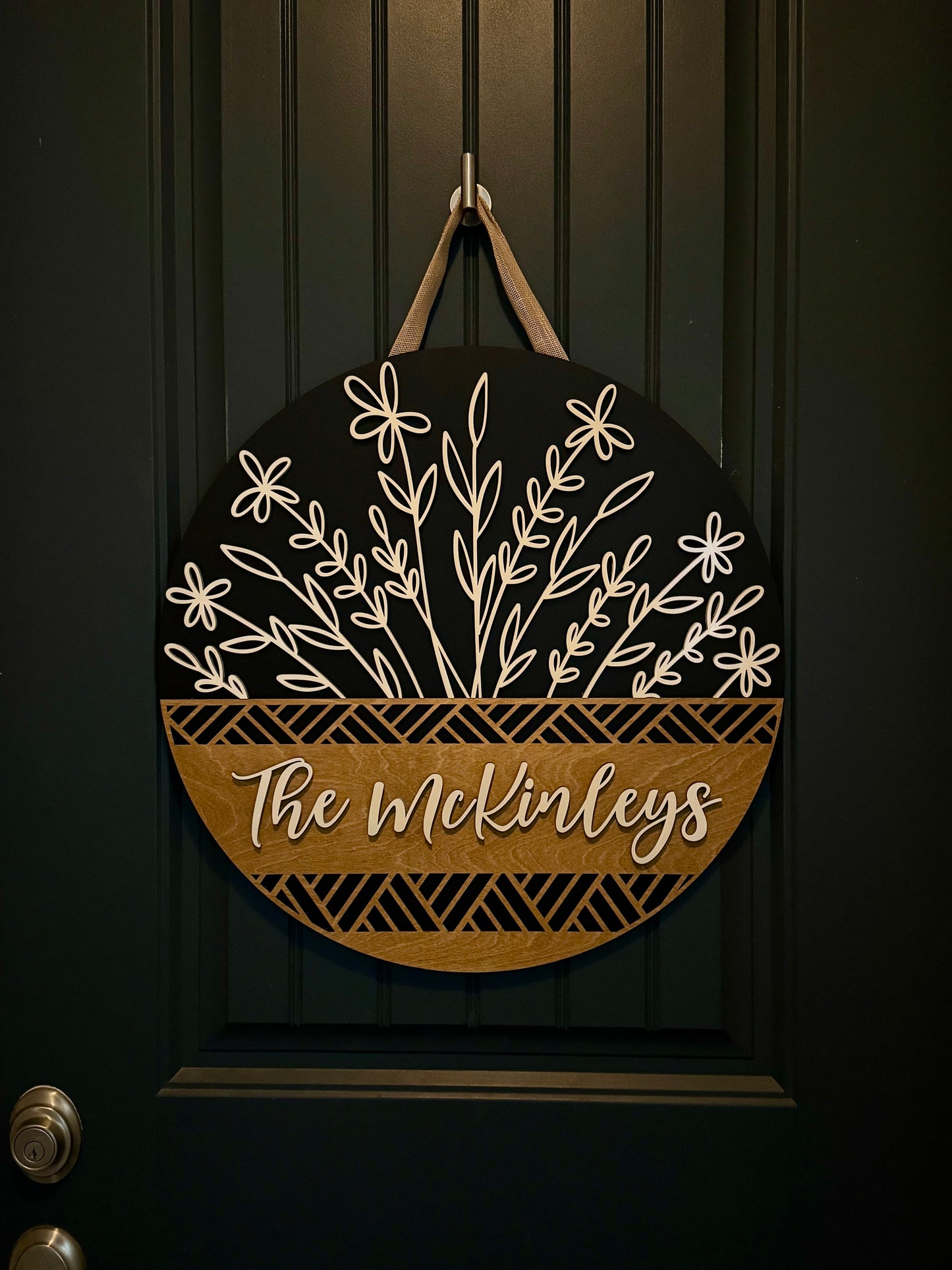 Classic, Clean, and Full of Meaning Door Hanger