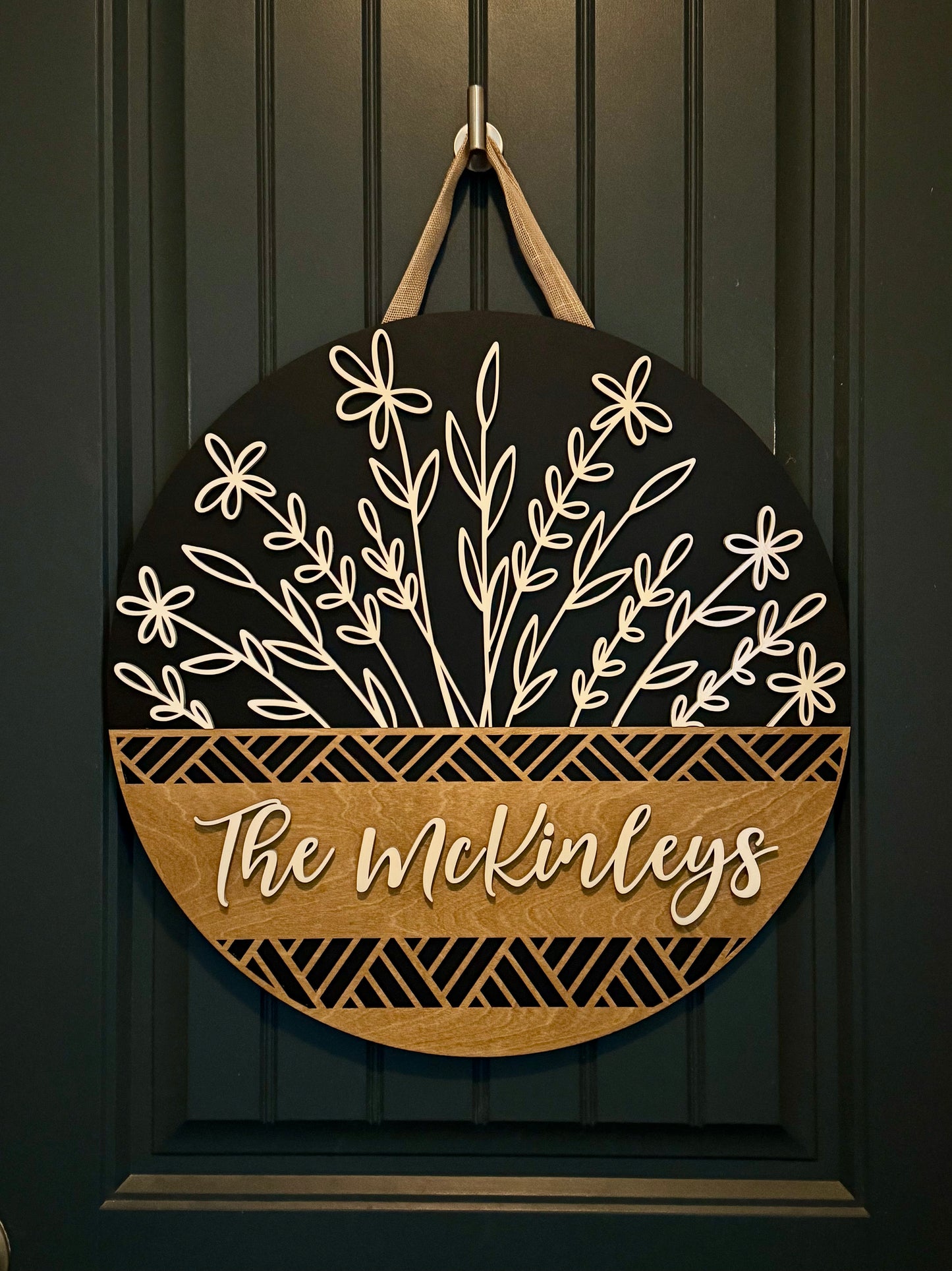 Classic, Clean, and Full of Meaning Door Hanger