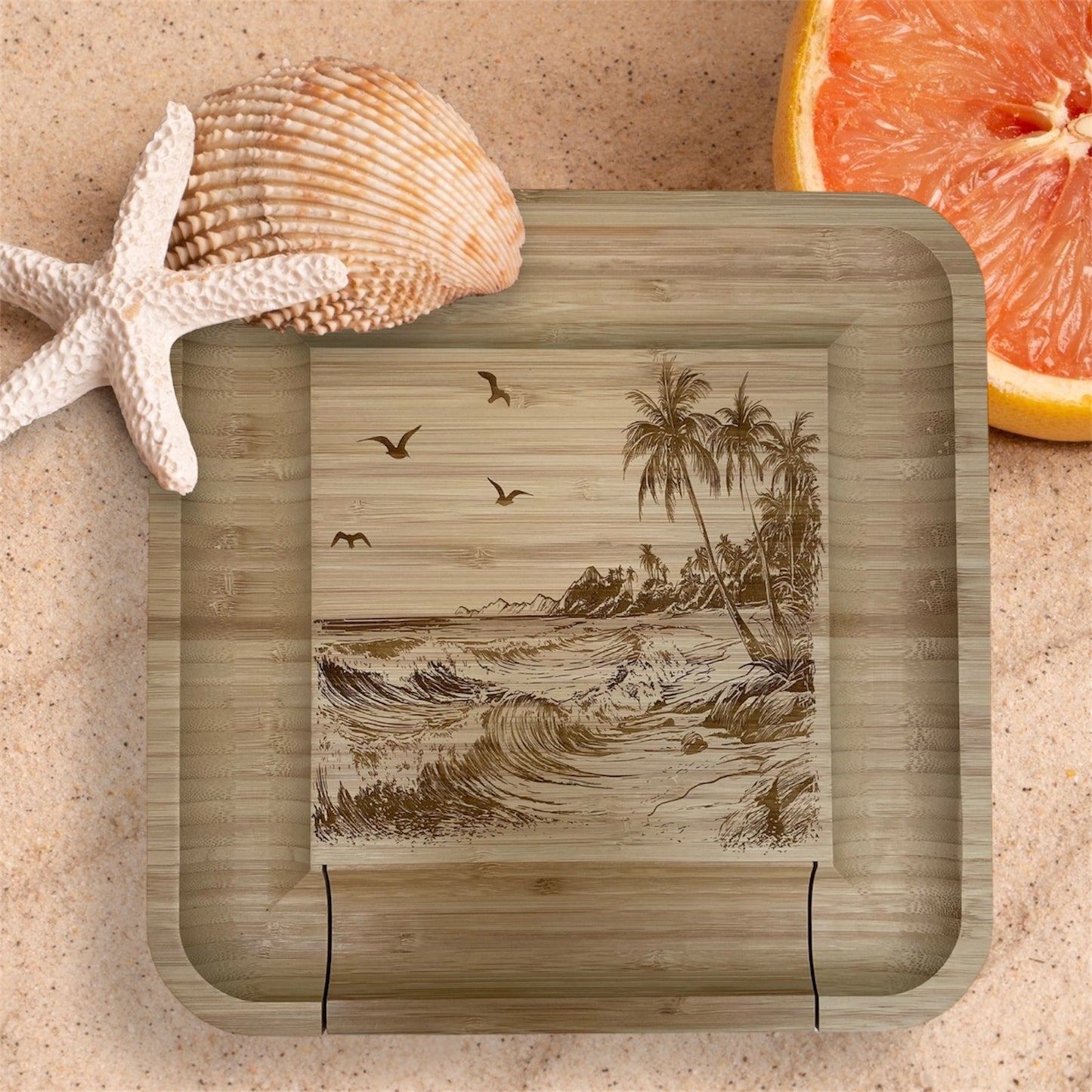 Tropical Charcuterie Board