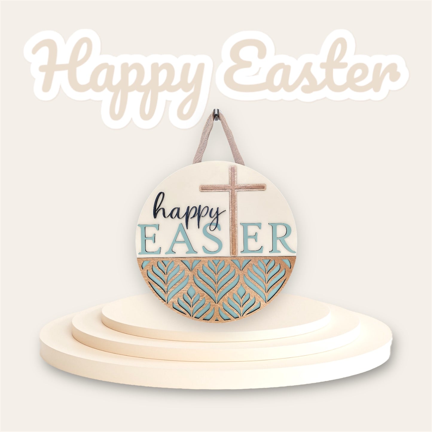 Happy Easter Door Hanger