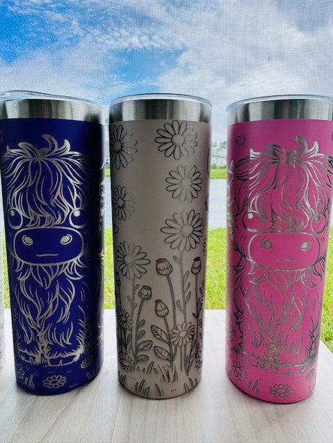 Highland Cow 20oz Tumbler