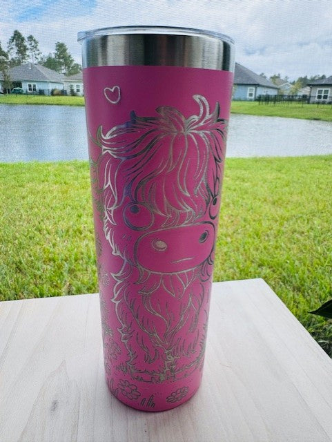 Highland Cow 20oz Tumbler