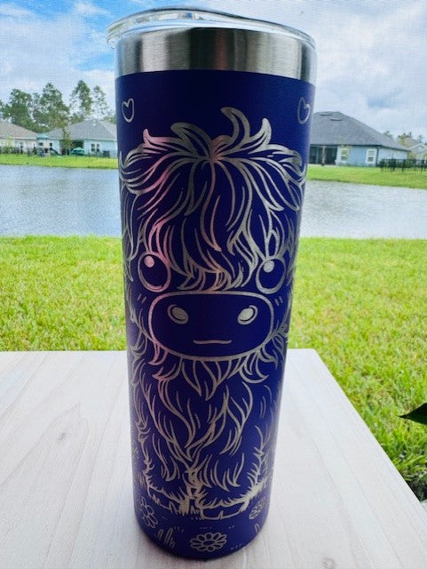 Highland Cow 20oz Tumbler
