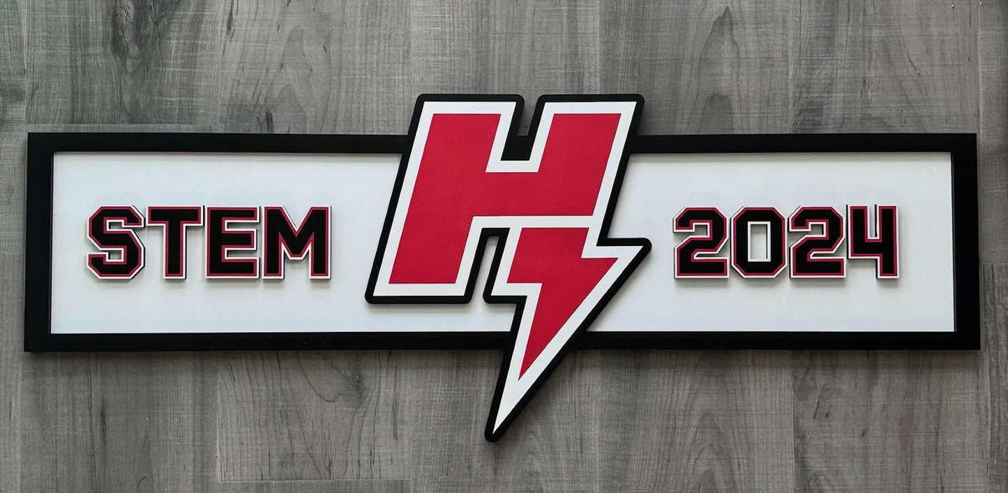School Spirit Wall Sign