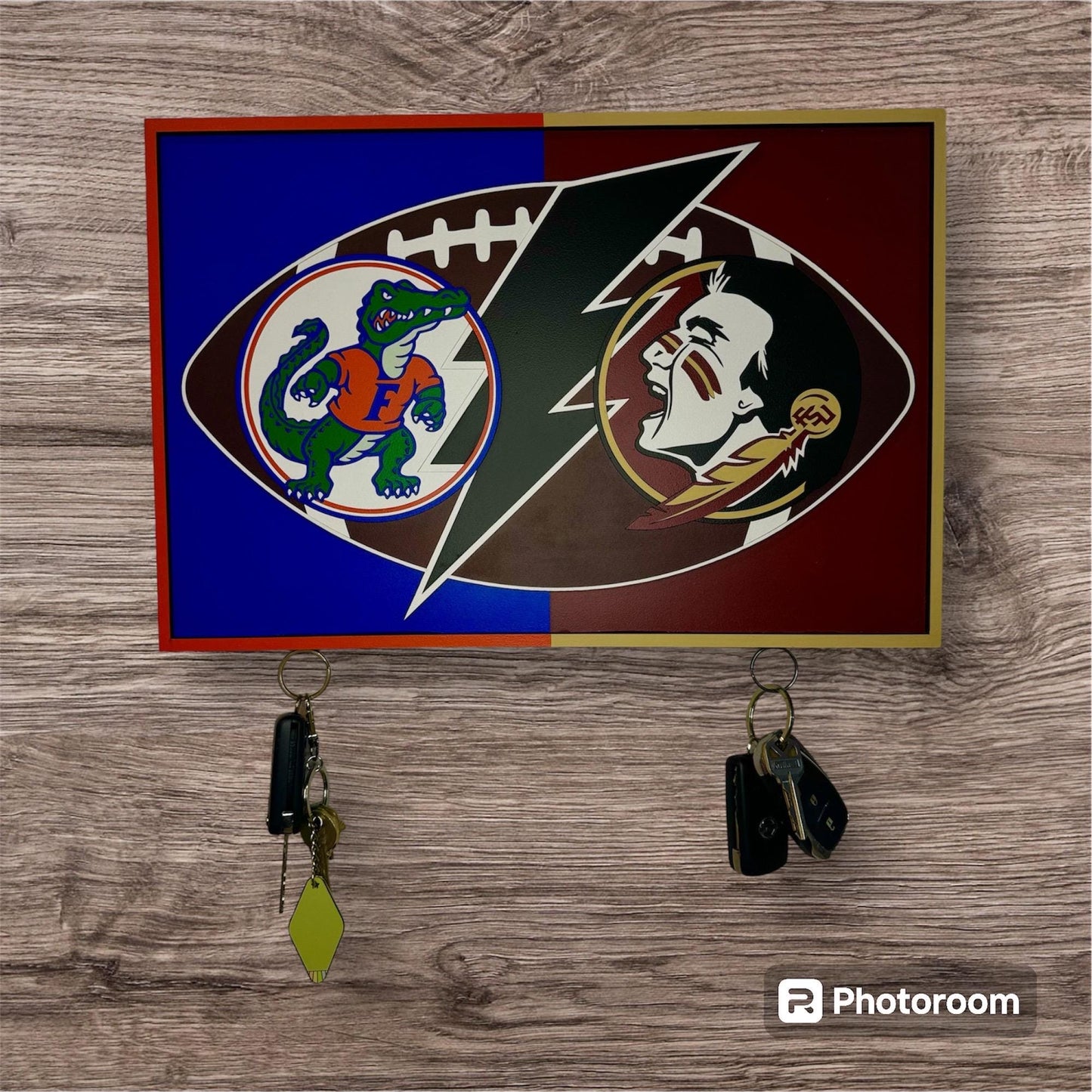 House Divided Magnetic Key Holder