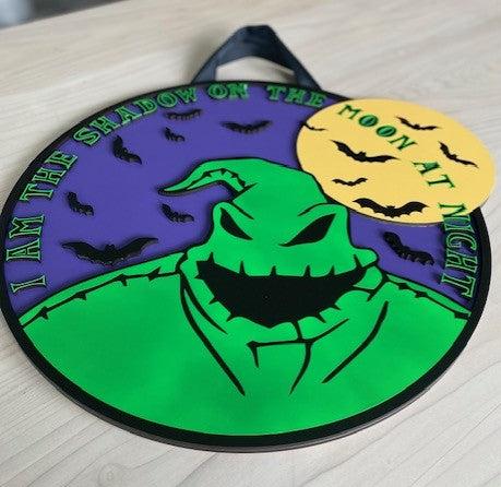 Oogie Boogie Door Hanger