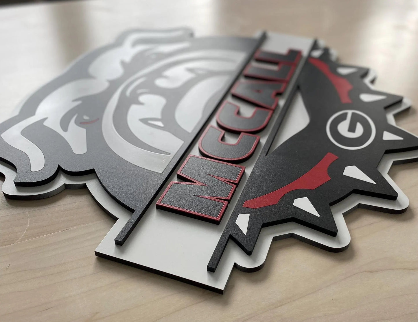 Georgia Bulldog Door Hanger