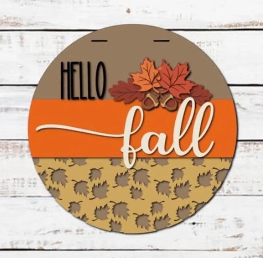 Fall Door Hangers