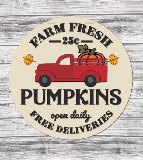 Fall Door Hangers