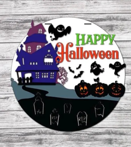 Halloween Door Hangers