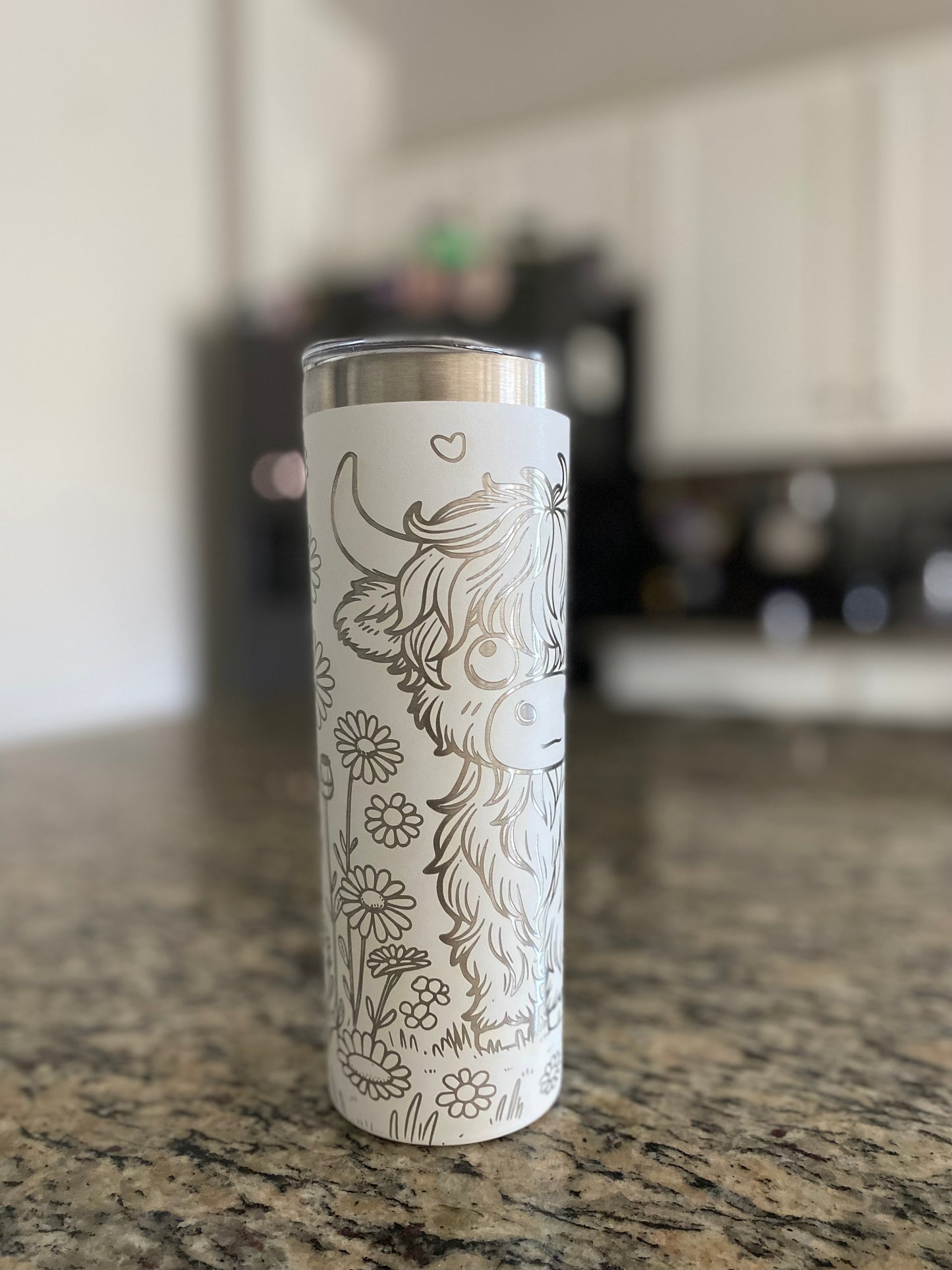 Highland Cow 20oz Tumbler