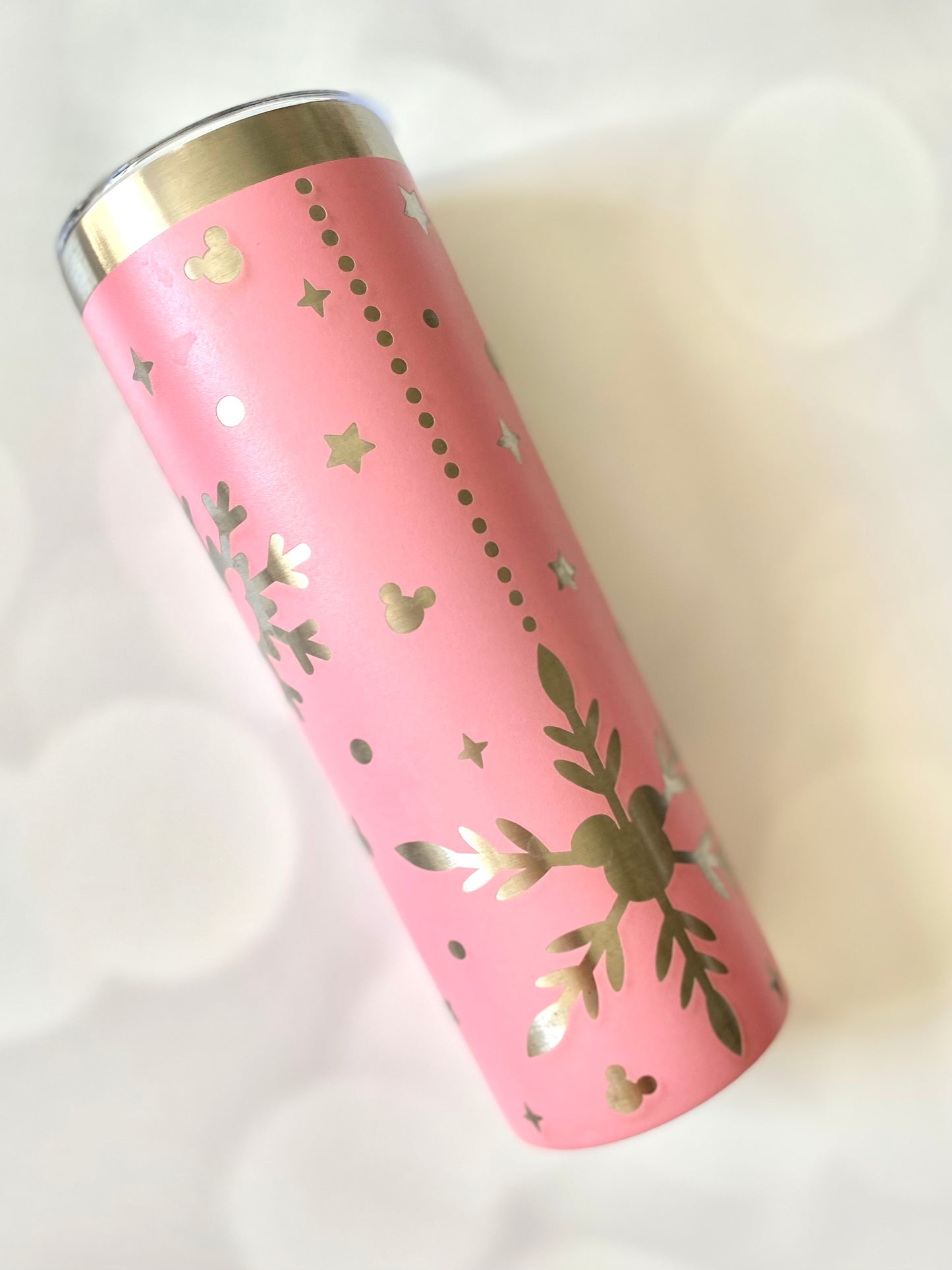 Skinny 20oz Snowflake Tumbler