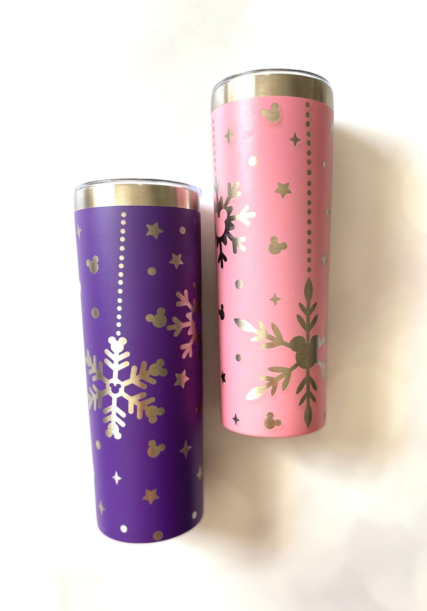 Skinny 20oz Snowflake Tumbler