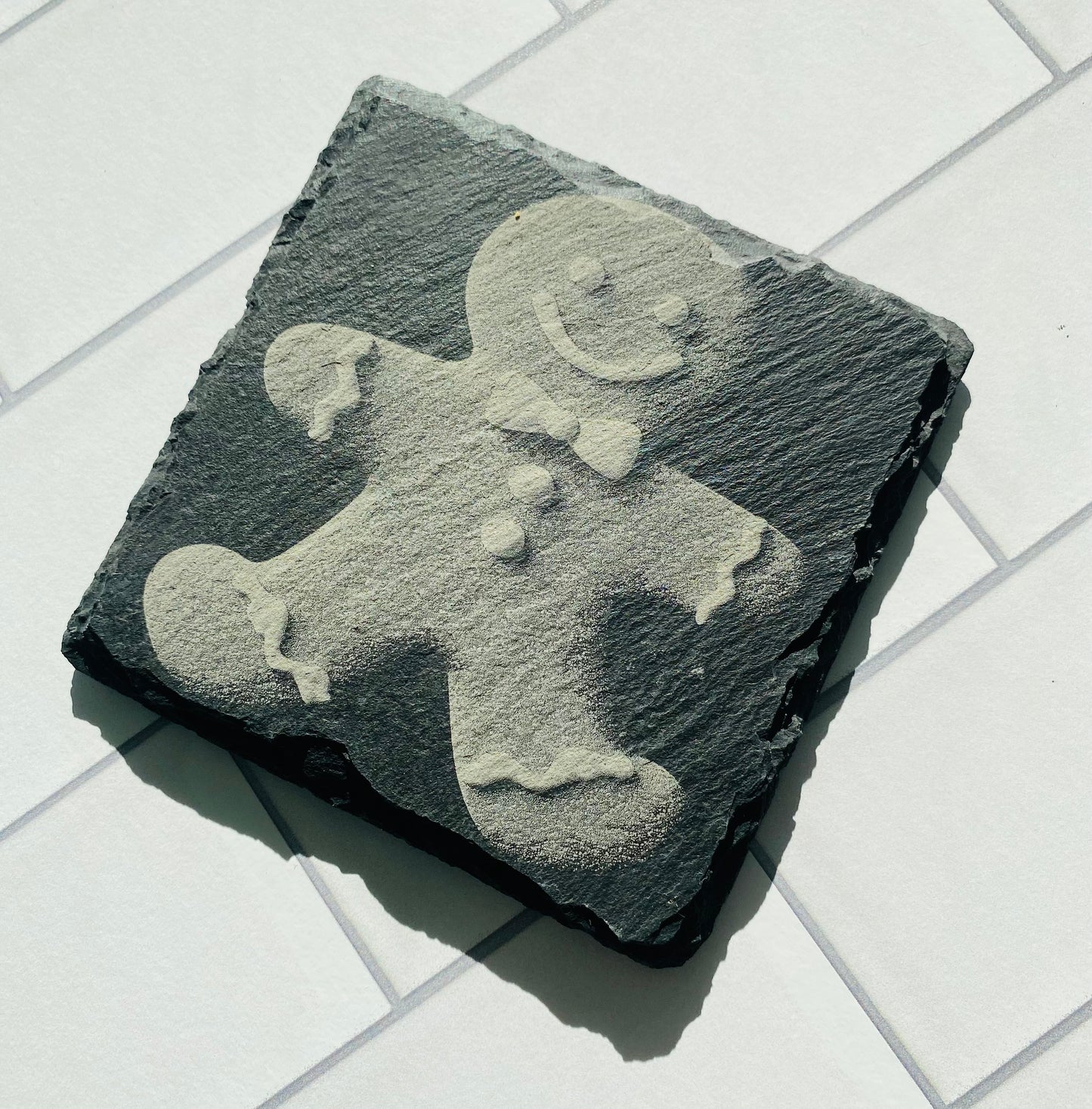 Slate Christmas Coasters