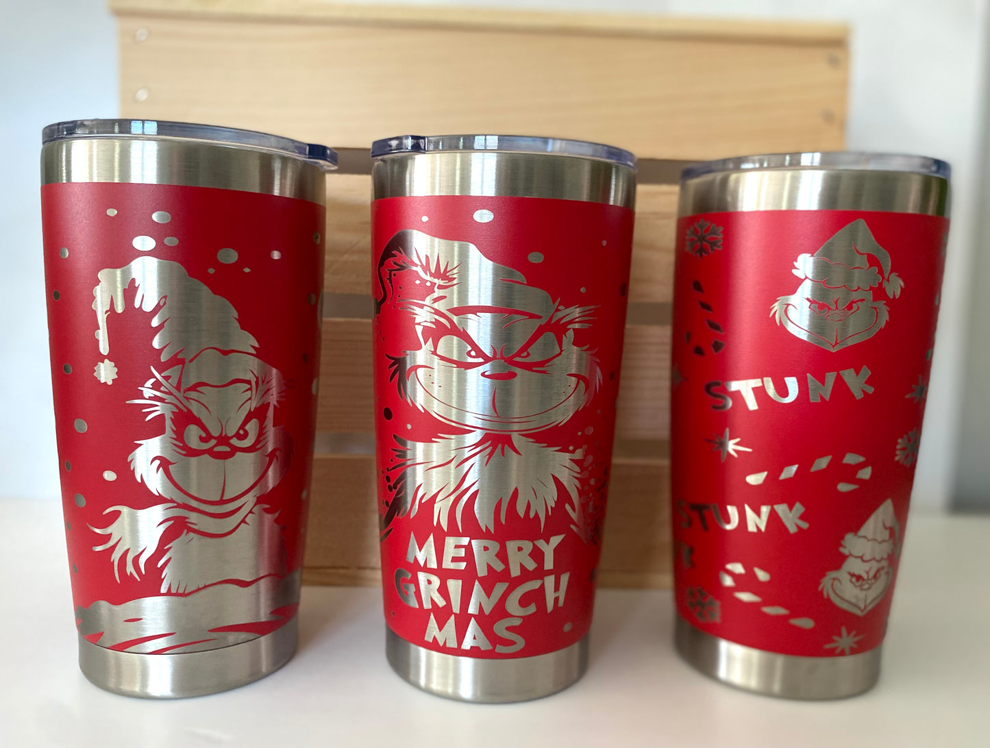 20oz Grinch Tumblers