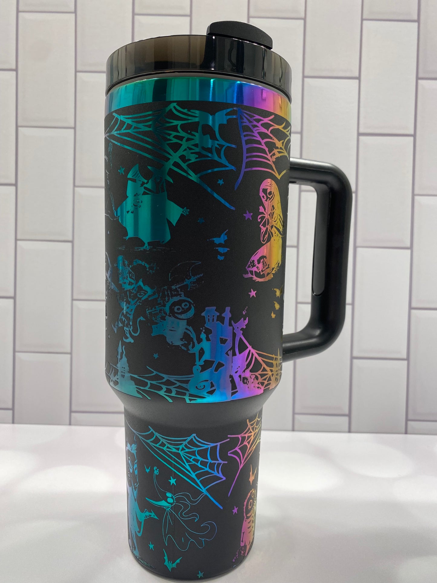 40oz Nightmare Before Christmas Tumbler