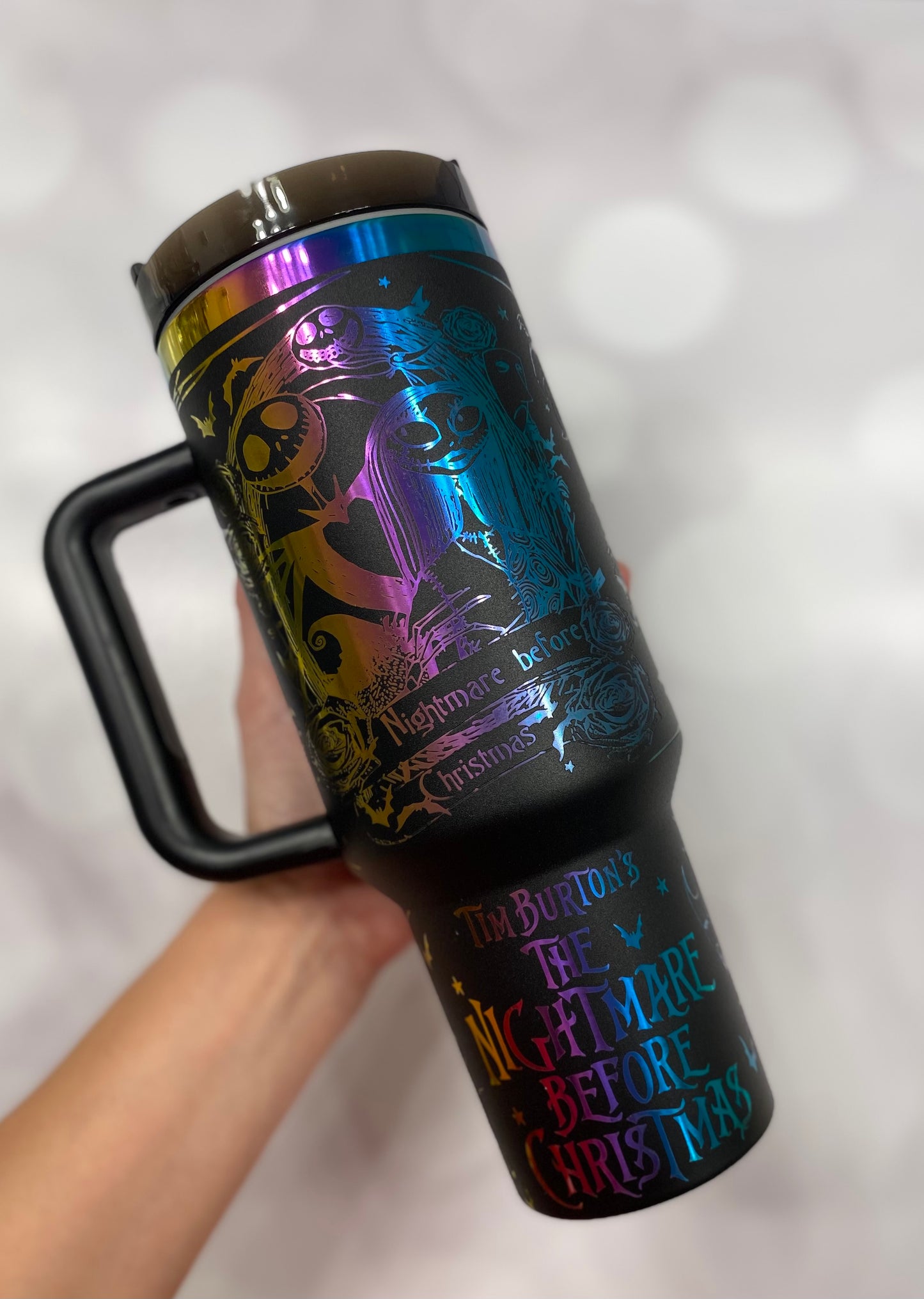 40oz Nightmare Before Christmas Tumbler