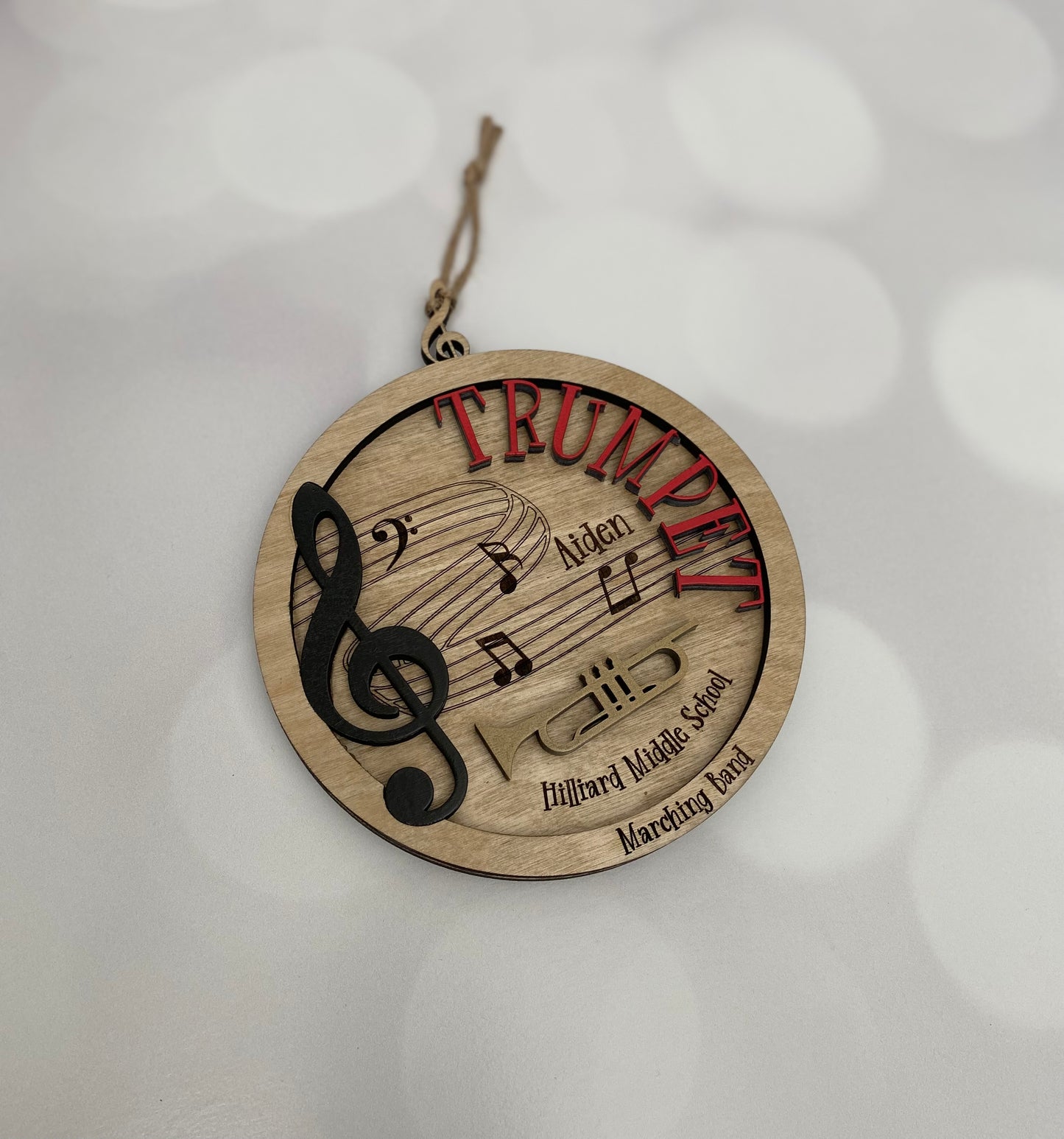 Personalized Instrument Ornament