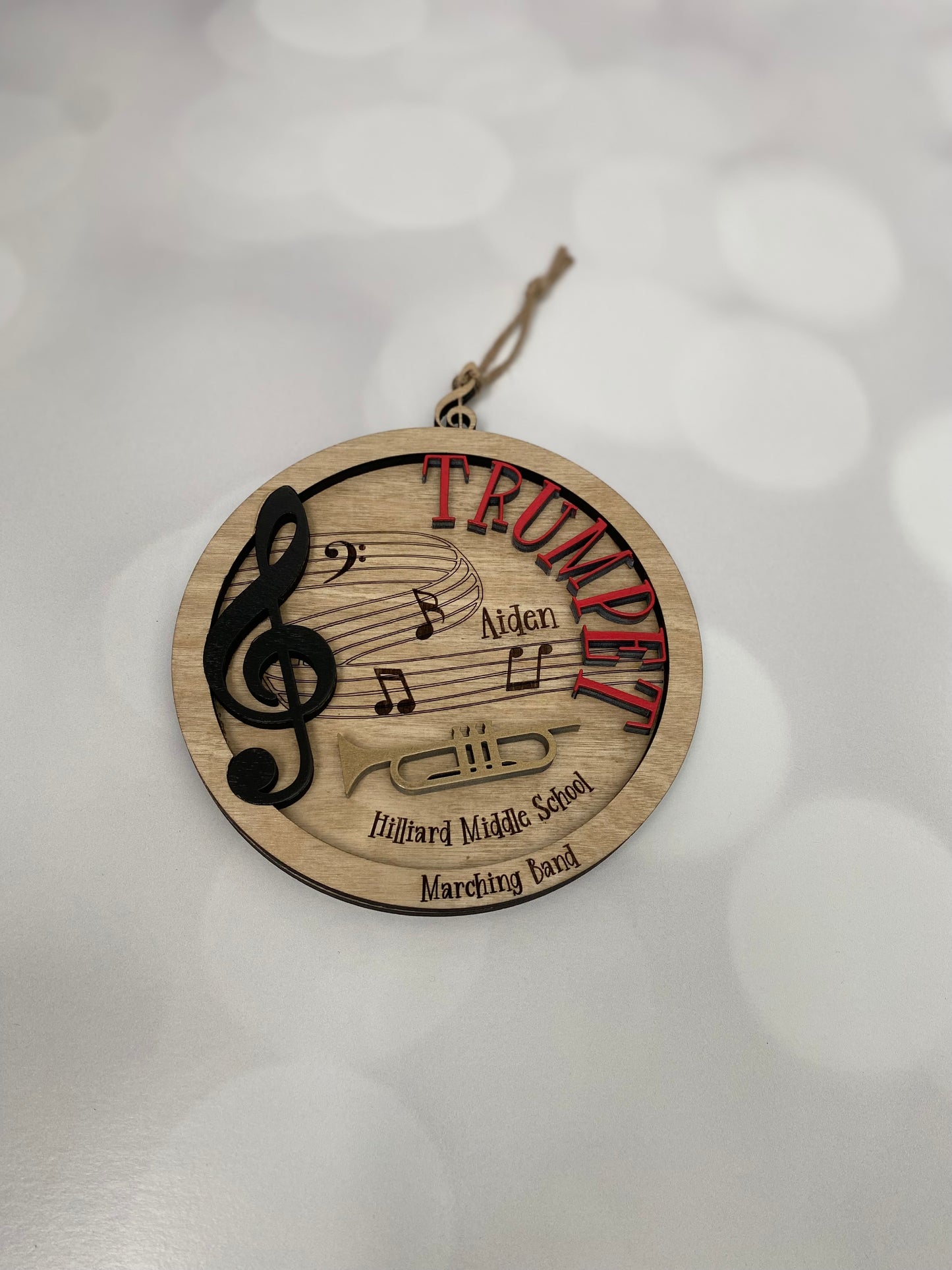 Personalized Instrument Ornament