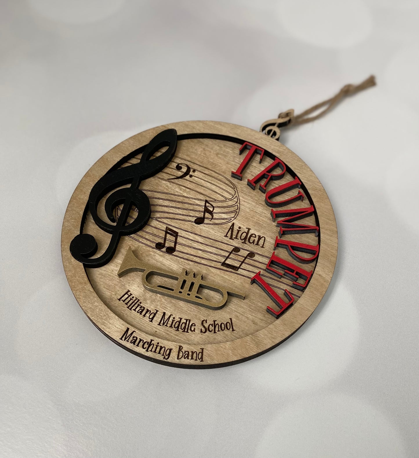 Personalized Instrument Ornament