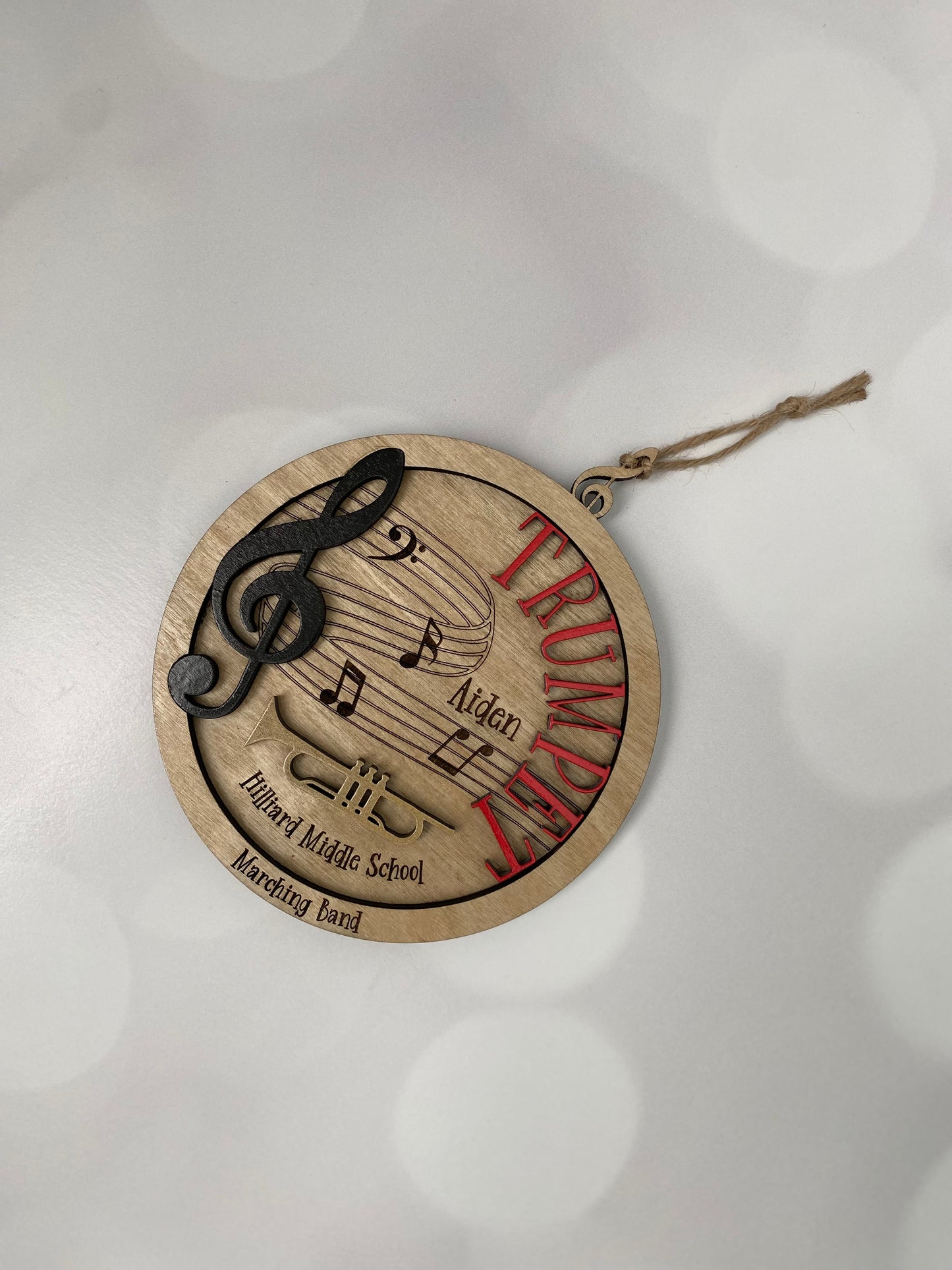 Personalized Instrument Ornament