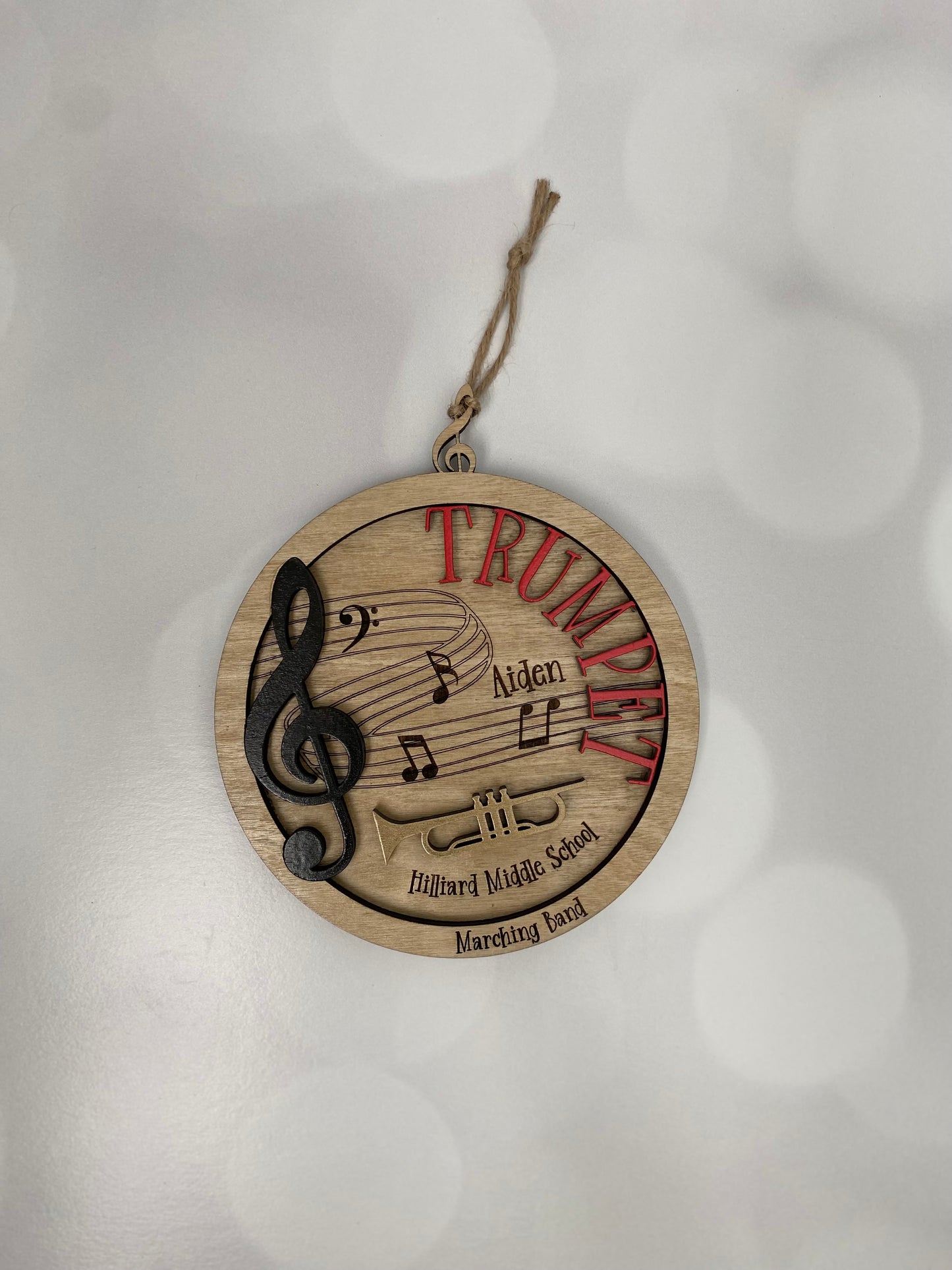 Personalized Instrument Ornament