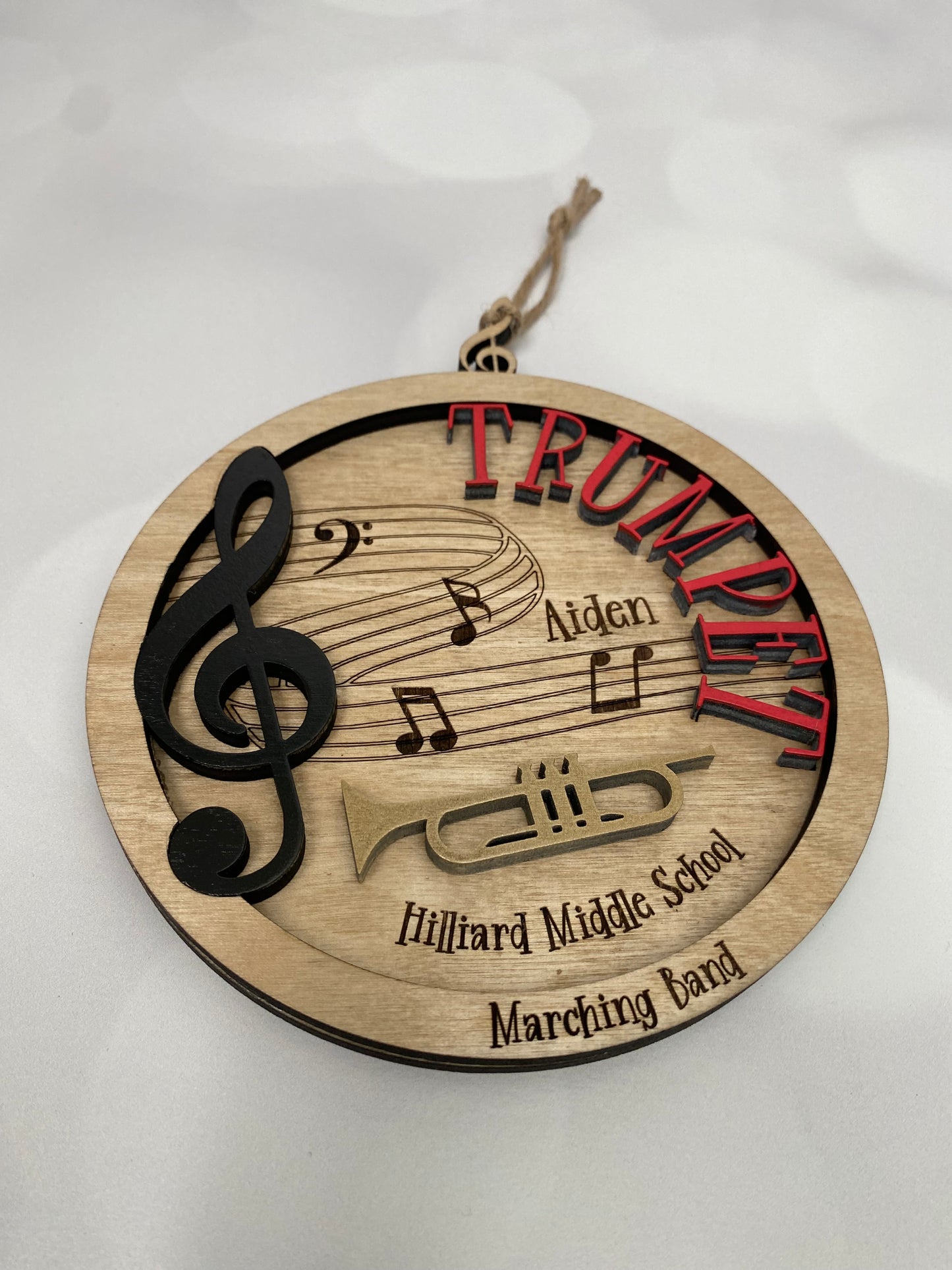 Personalized Instrument Ornament