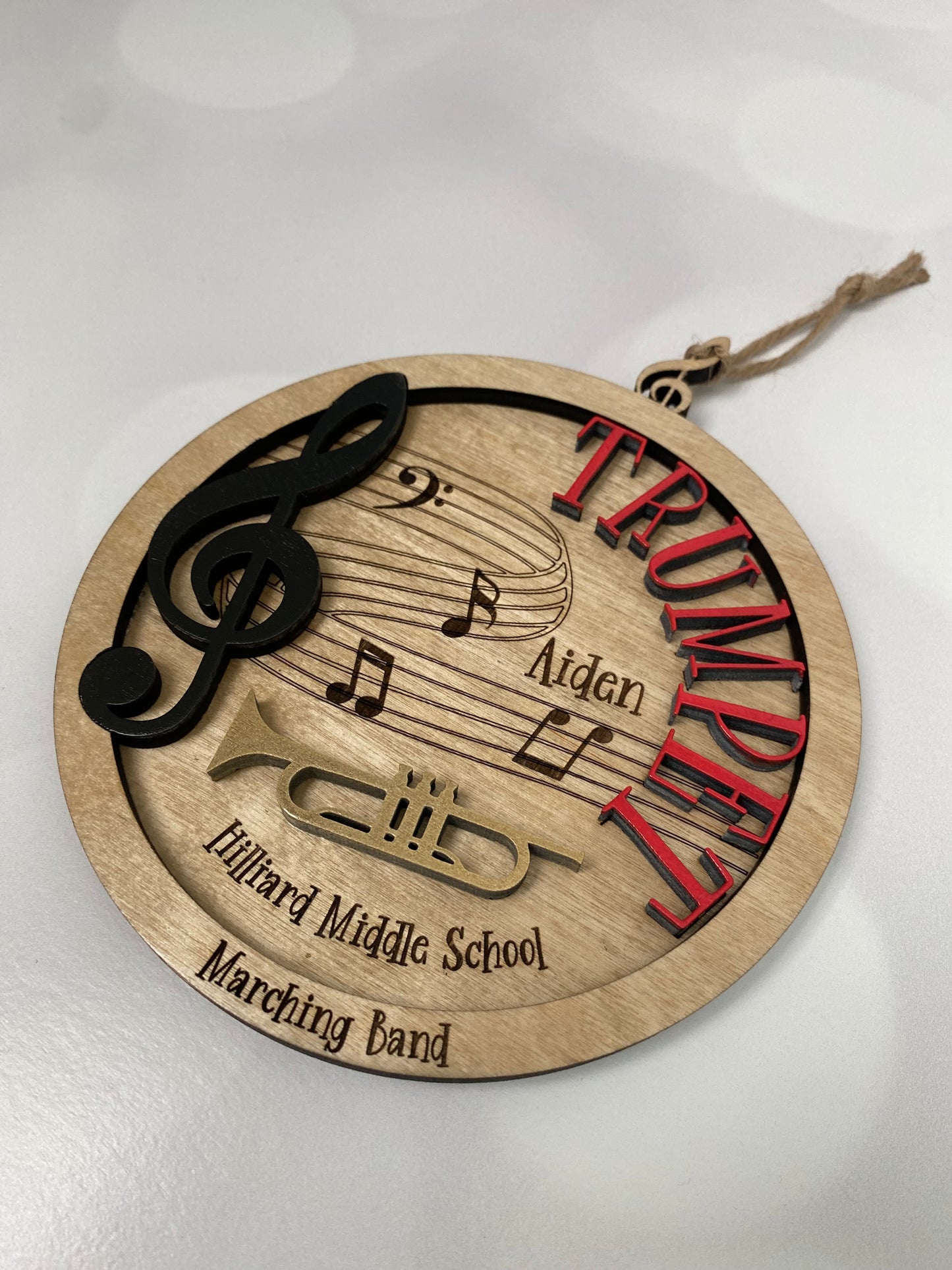 Personalized Instrument Ornament