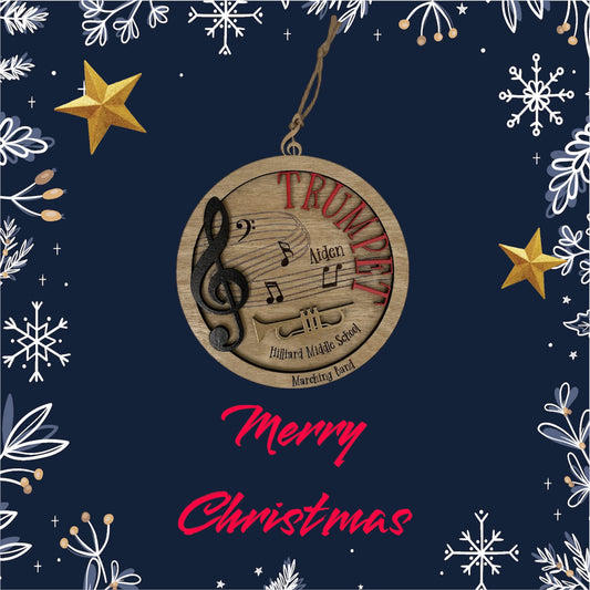 Personalized Instrument Ornament