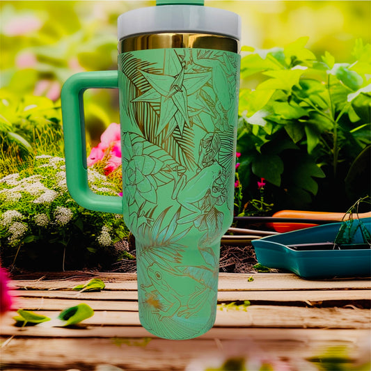 40oz Tree Frog Tumbler