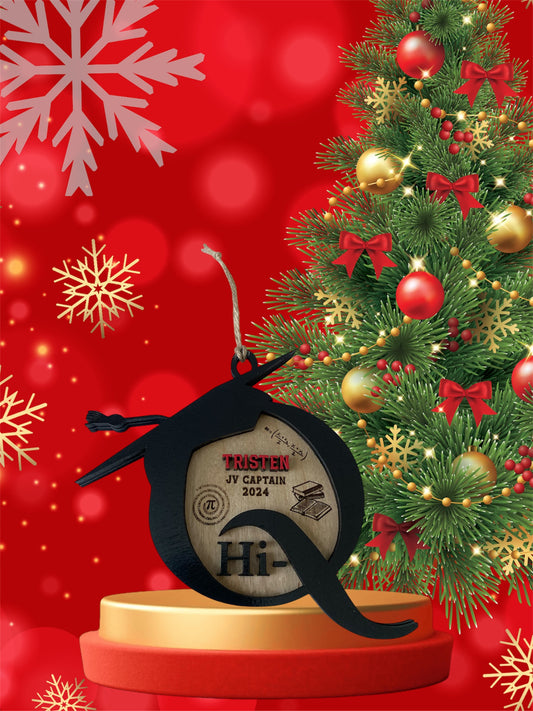 Personalized Hi-Q Ornament
