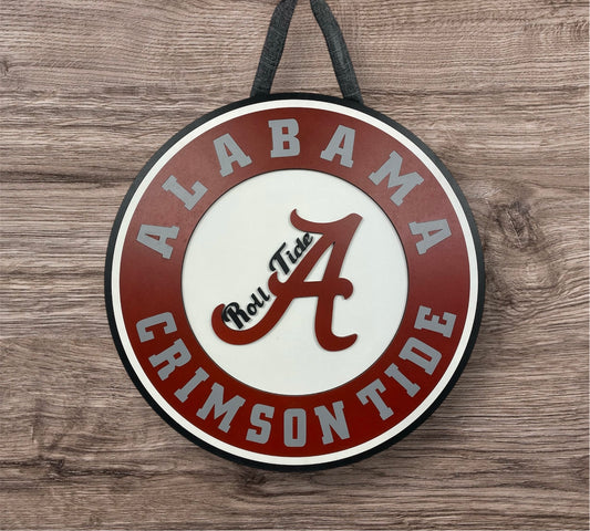 Crimson Tide Door Hanger