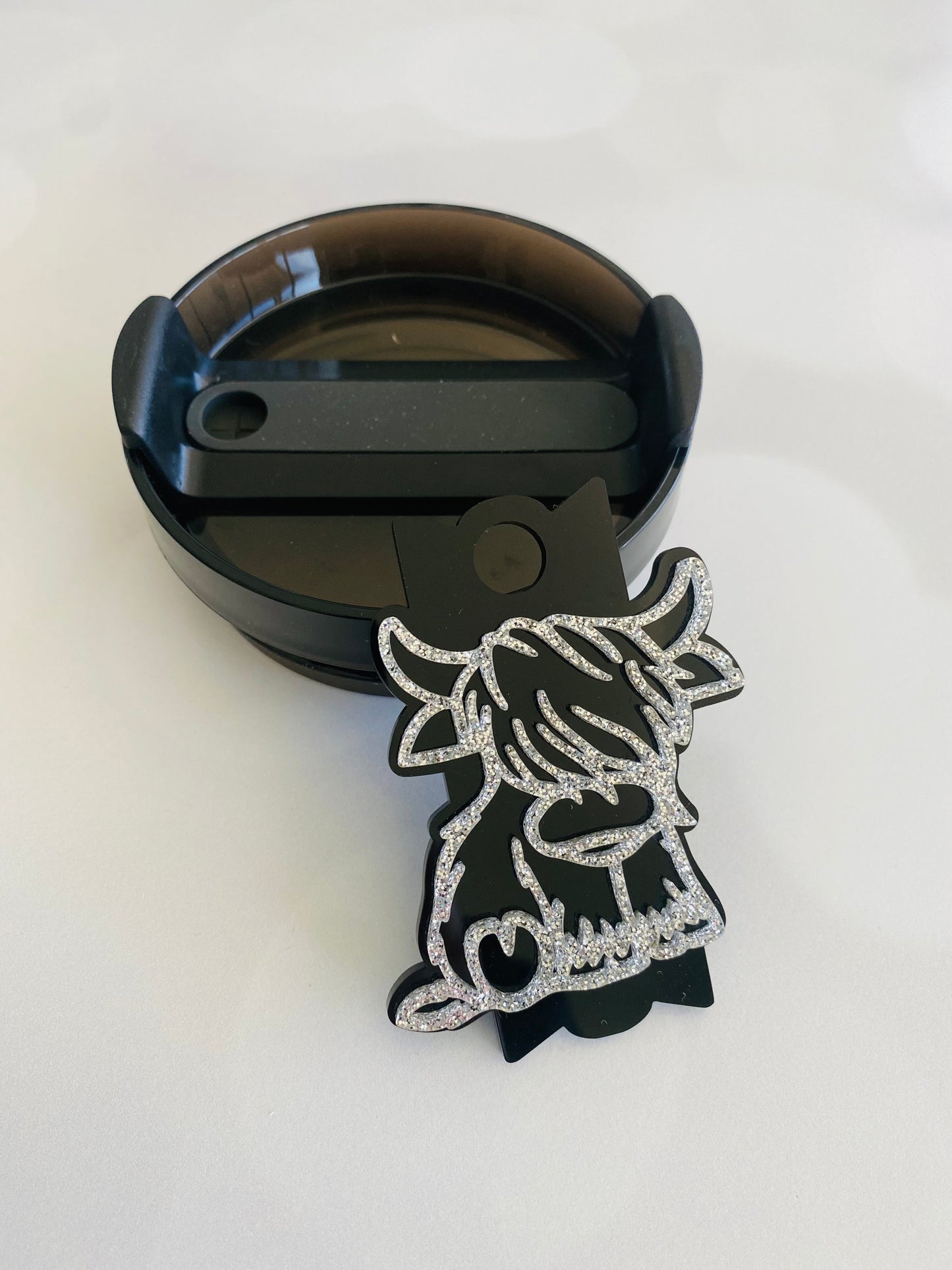 40oz Highland Cow Tumbler Topper