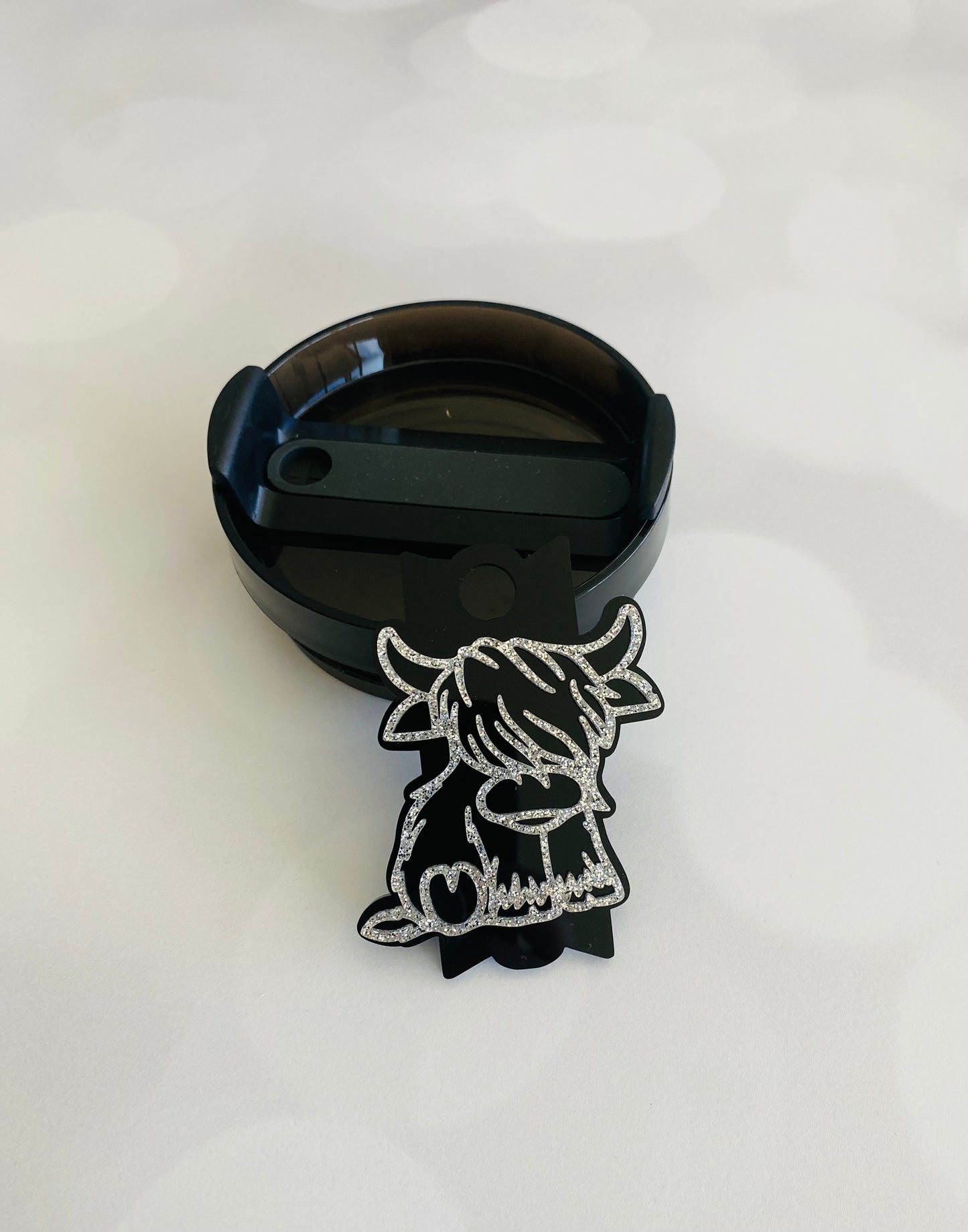 40oz Highland Cow Tumbler Topper